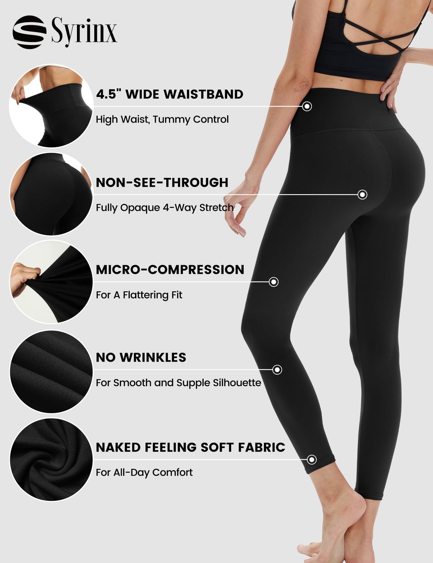 Women’s High Waisted Yoga Leggings