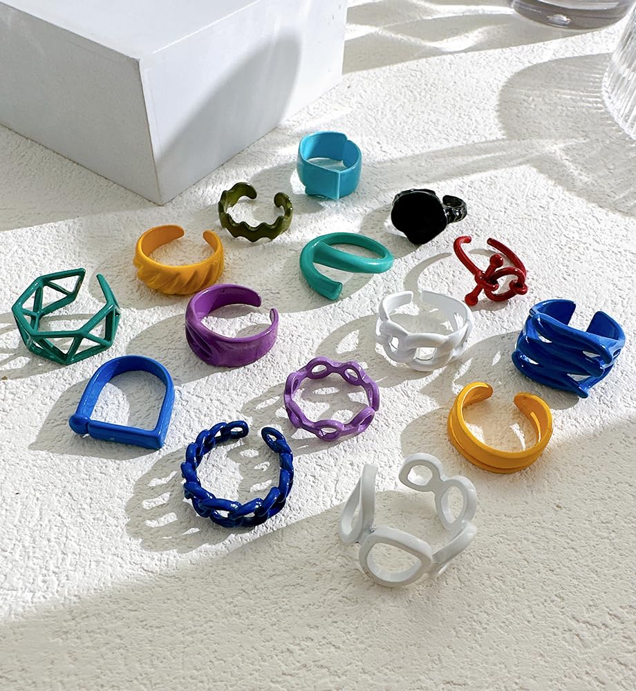 iF YOU 25-Piece Gold Ring Set