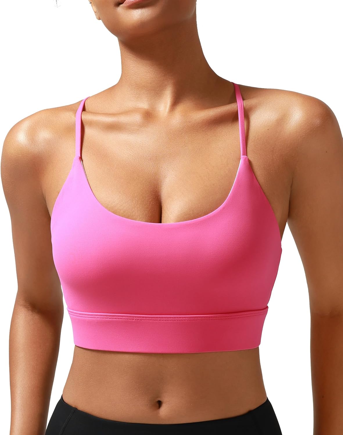 Women’s Padded Crisscross Back Sports Bra