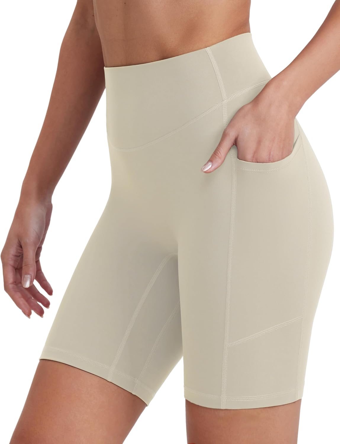 Women’s Biker Shorts with Pockets, 5"/8"