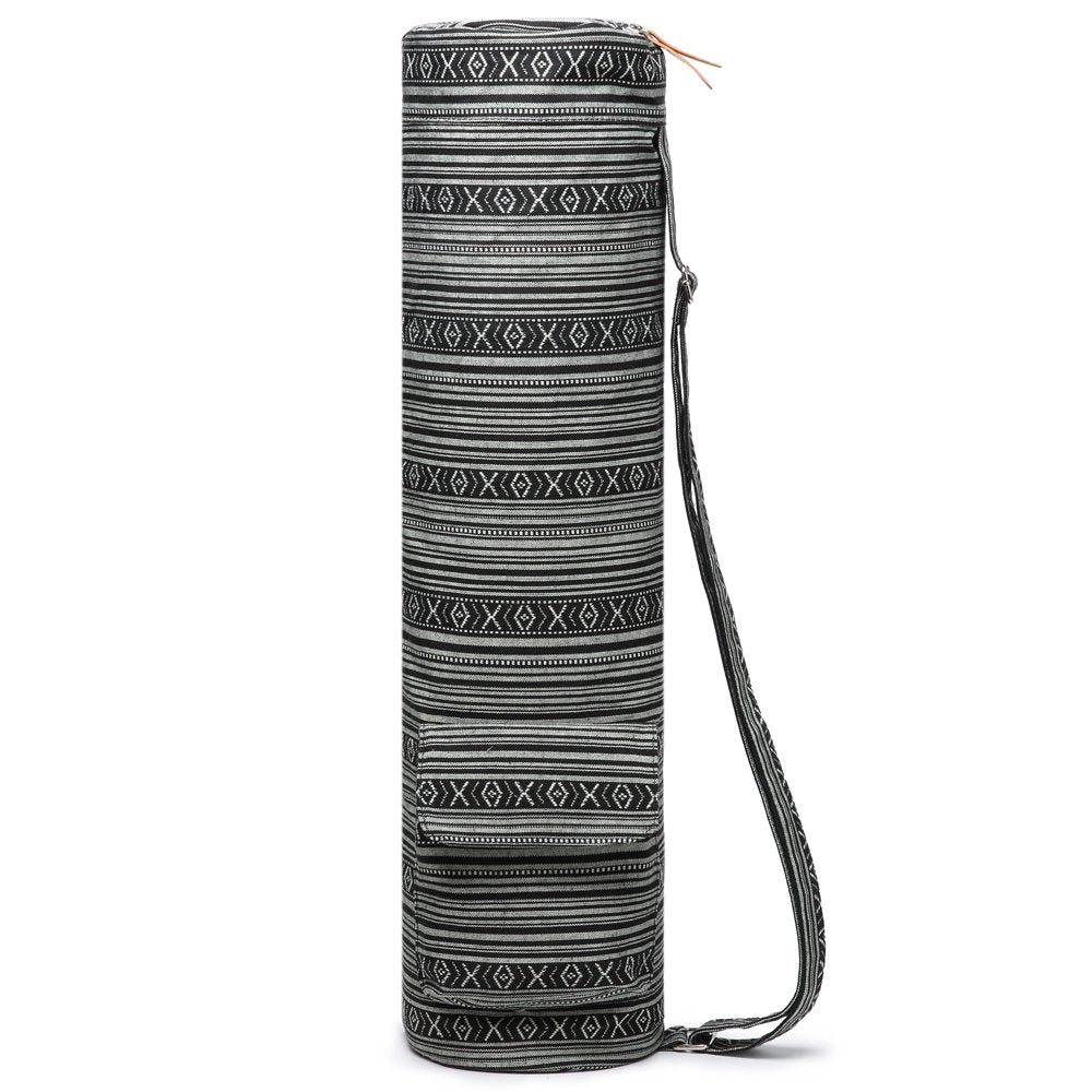 Yoga Mat Carrier Bag with Strap & Pockets