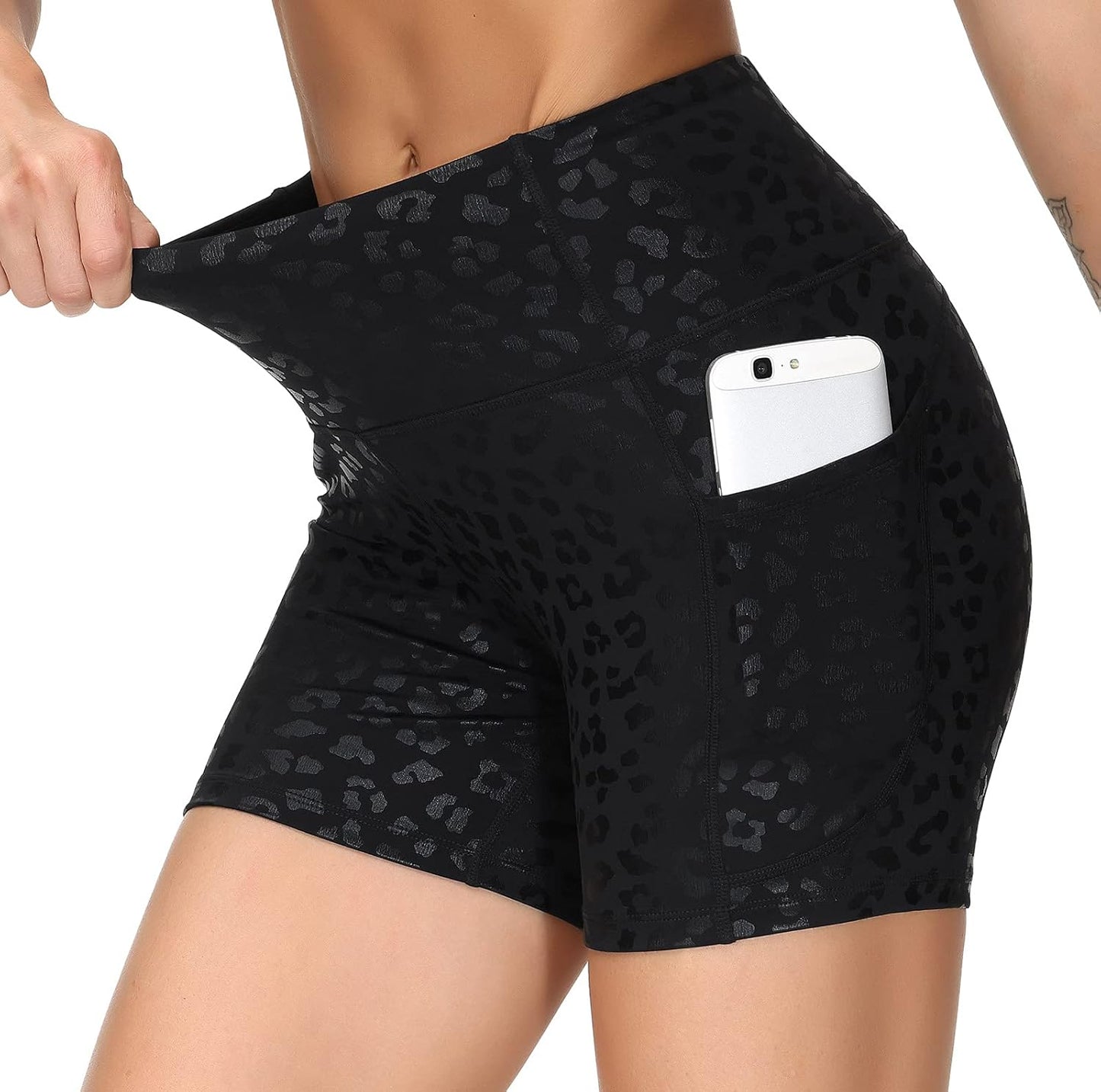 Gym People Women’s High-Waist Yoga Shorts