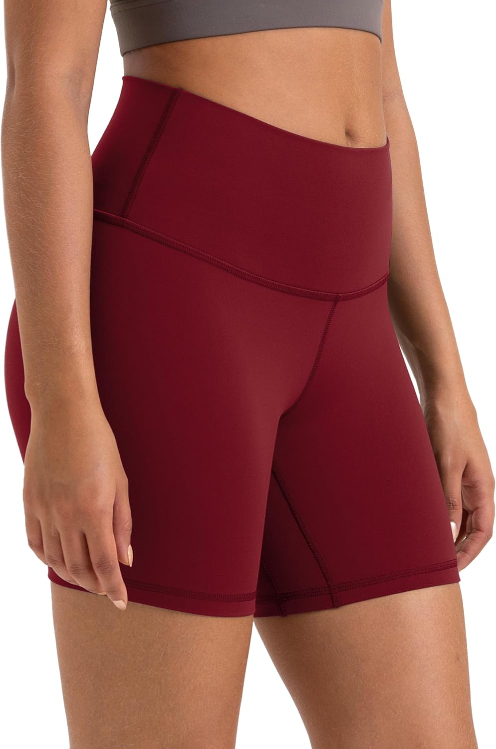 Colorfulkoala Women’s High-Waist Yoga Shorts 6"