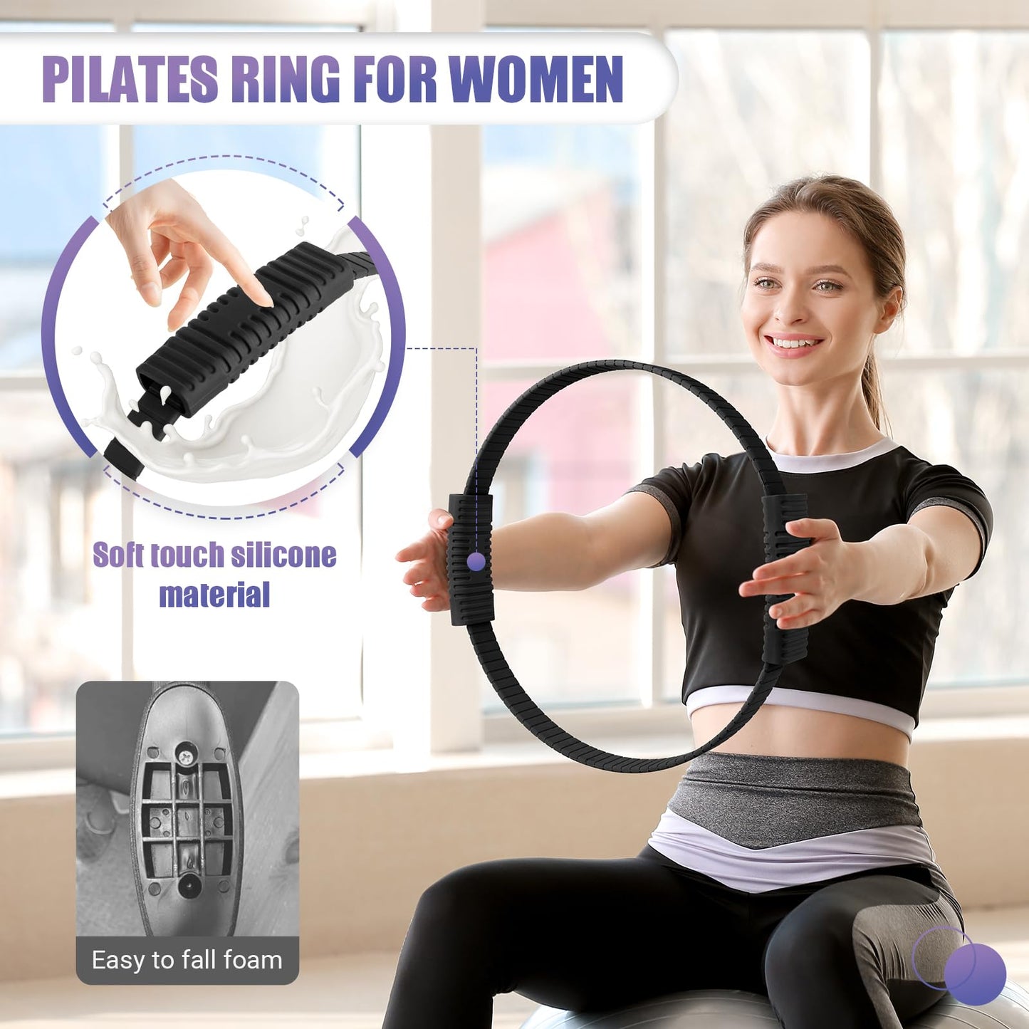 Pilates Ring Circle – Inner Thigh & Yoga Workout