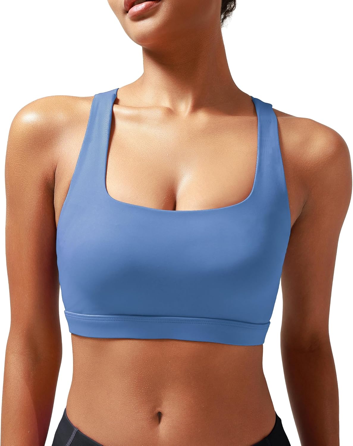 RUNNING GIRL High-Support Racerback Sports Bra