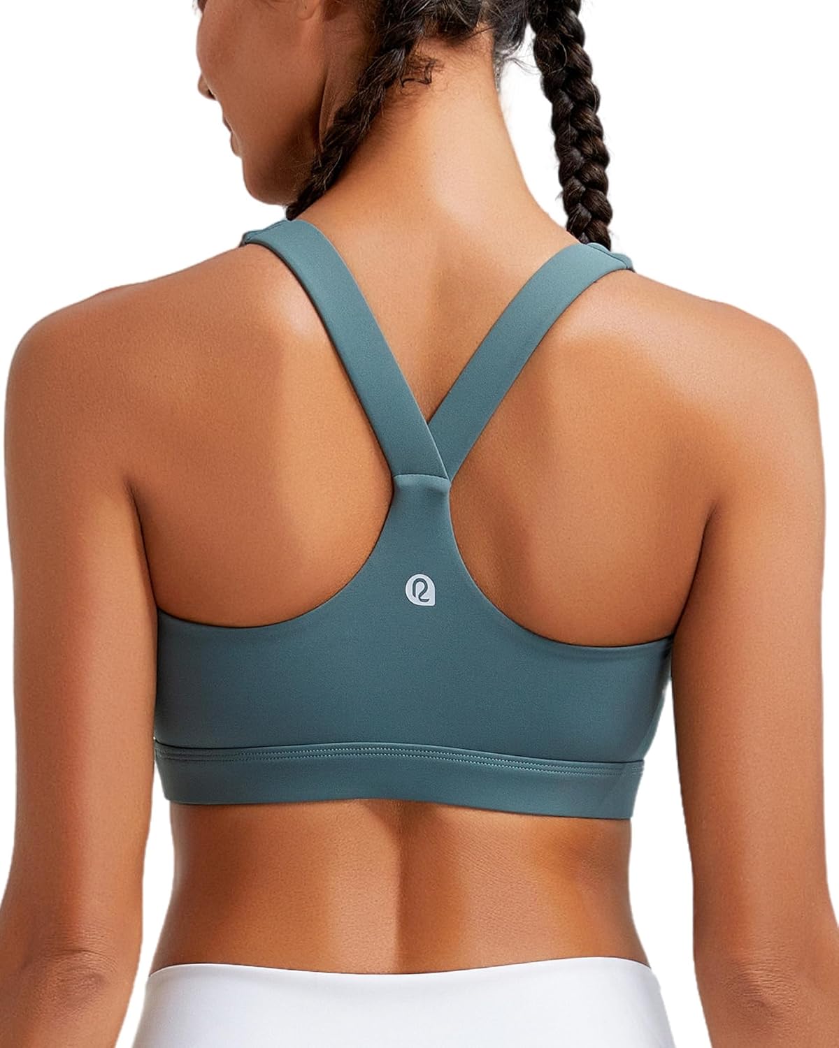 RUNNING GIRL High-Support Racerback Sports Bra