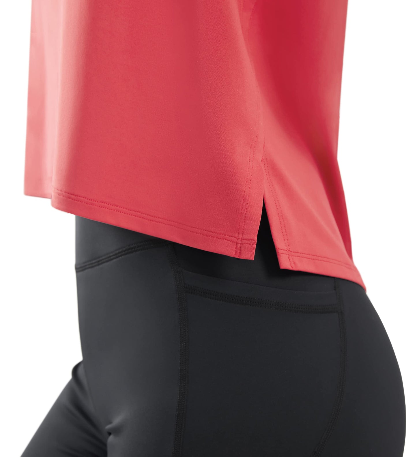 JOYSPELS Ice Silk Crop Tank Top