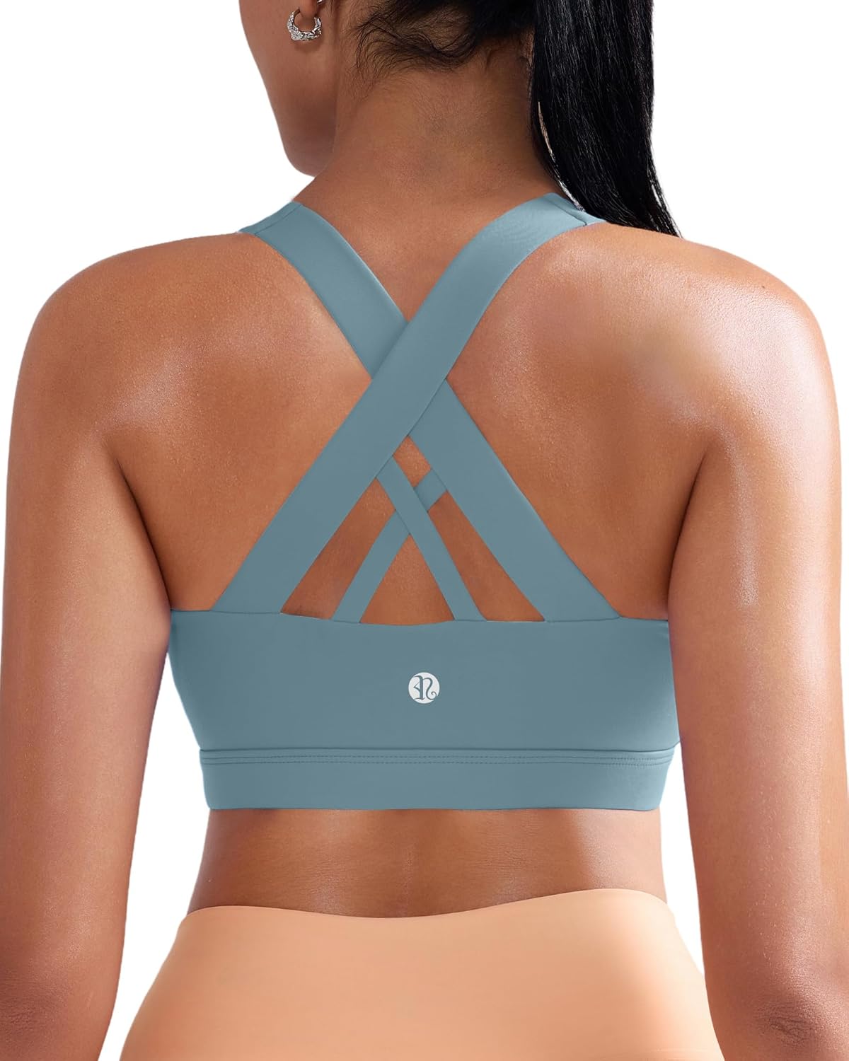 RUNNING GIRL Criss-Cross Sports Bra