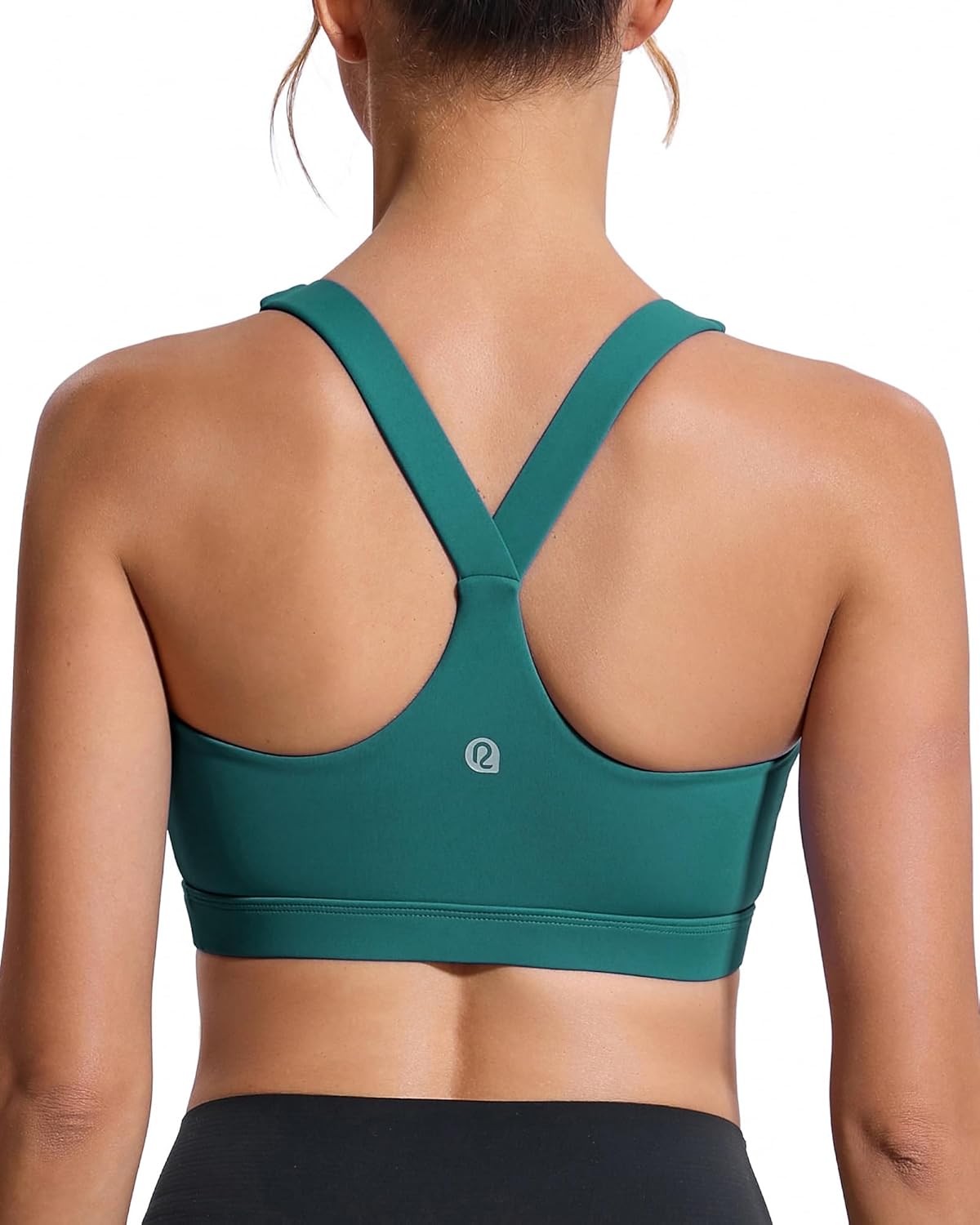 RUNNING GIRL High-Impact Racerback Sports Bra