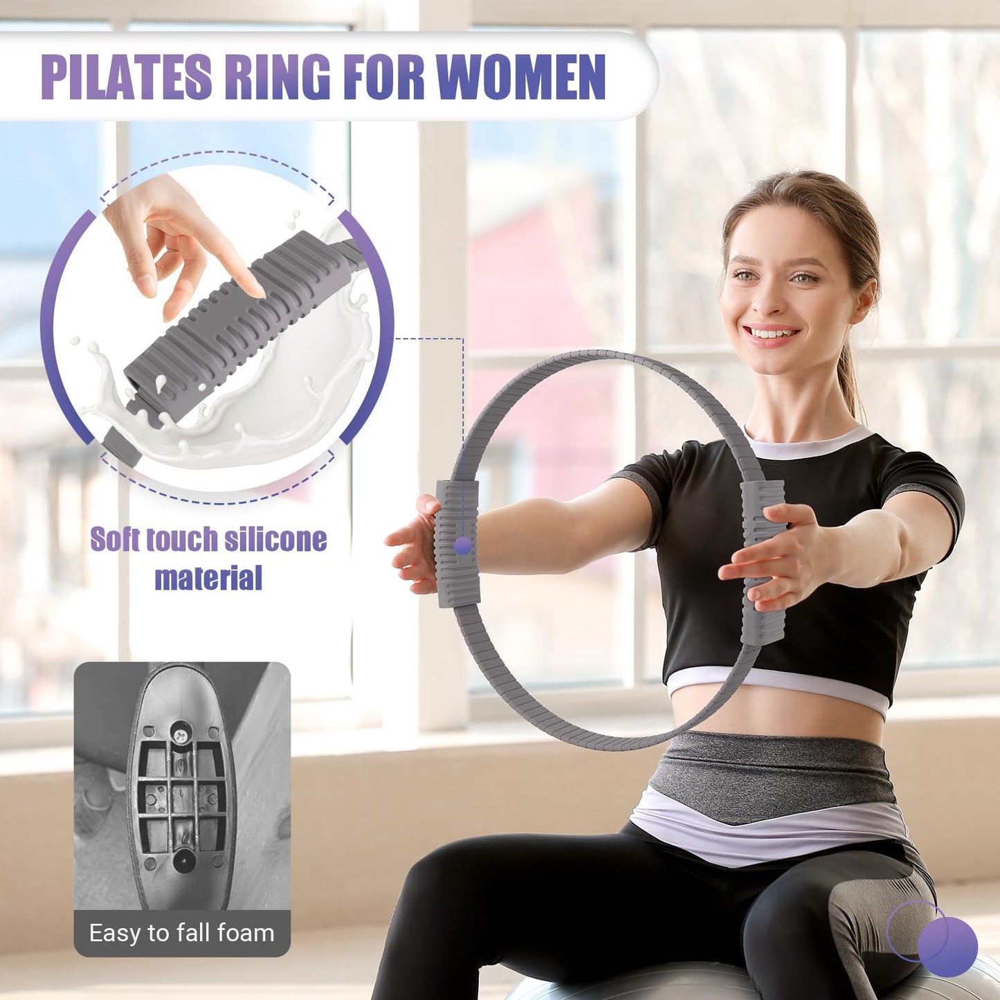 Pilates Ring Circle – Inner Thigh & Yoga Workout