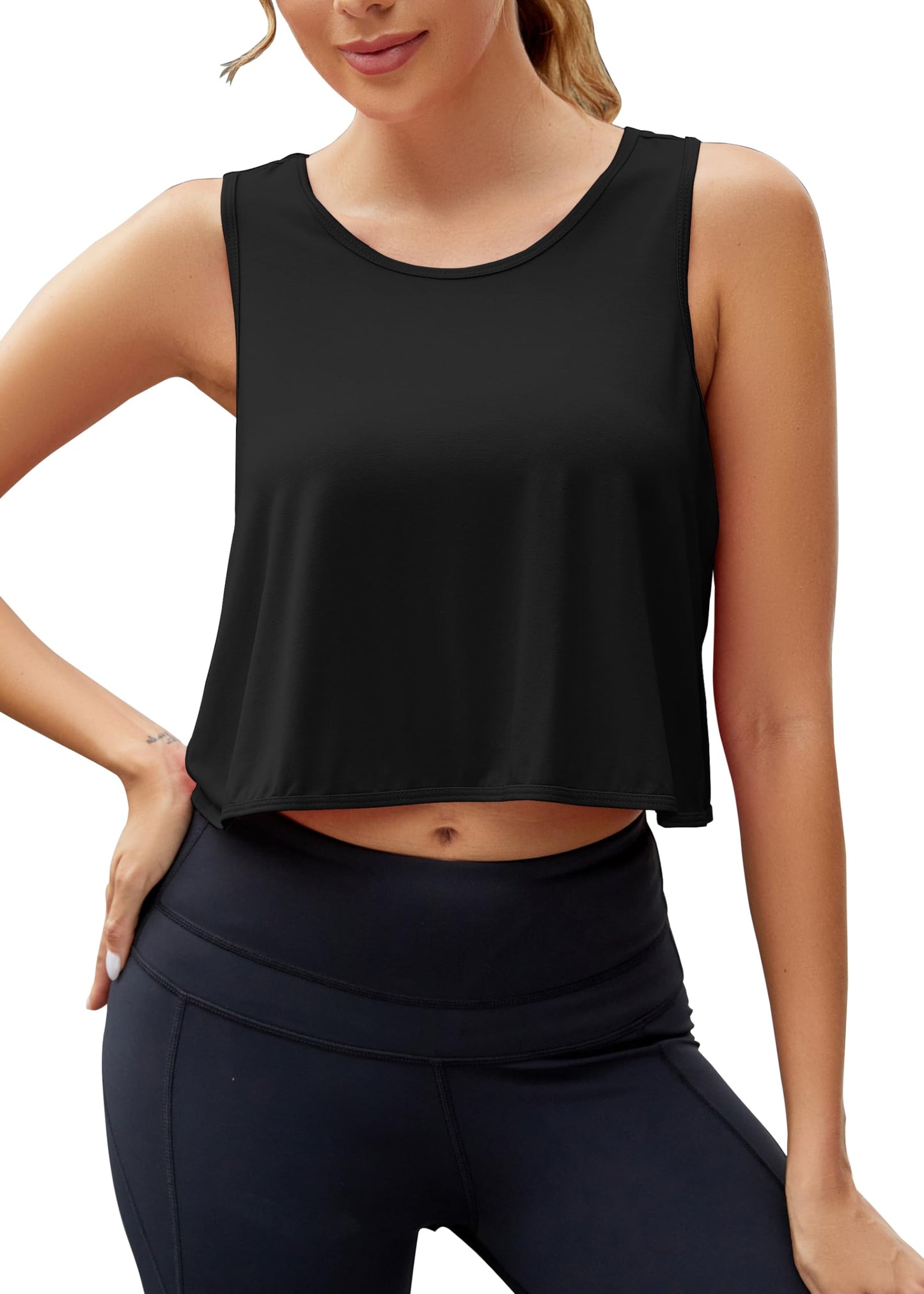 Mippo Women’s Open Back Workout Top