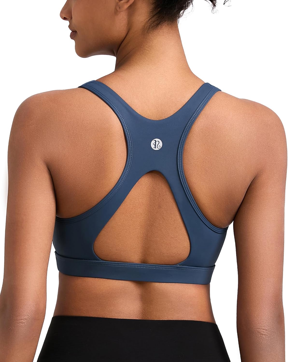 RUNNING GIRL High-Support Racerback Sports Bra