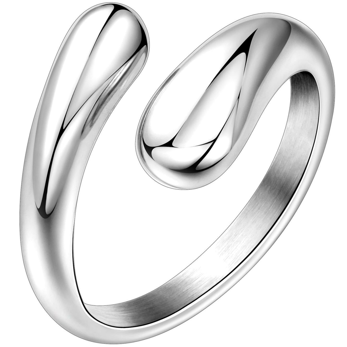 Gold Chunky Adjustable Rings