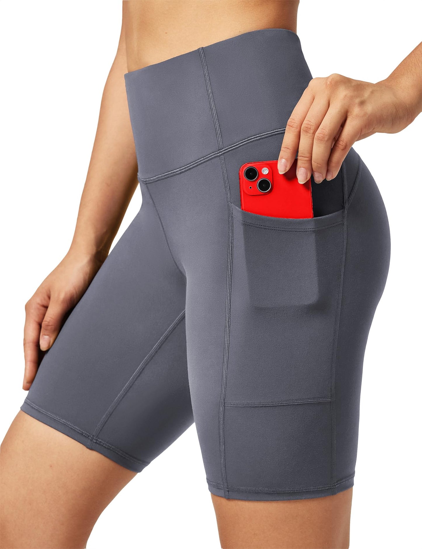 Ewedoos Women’s High-Waist Biker Shorts