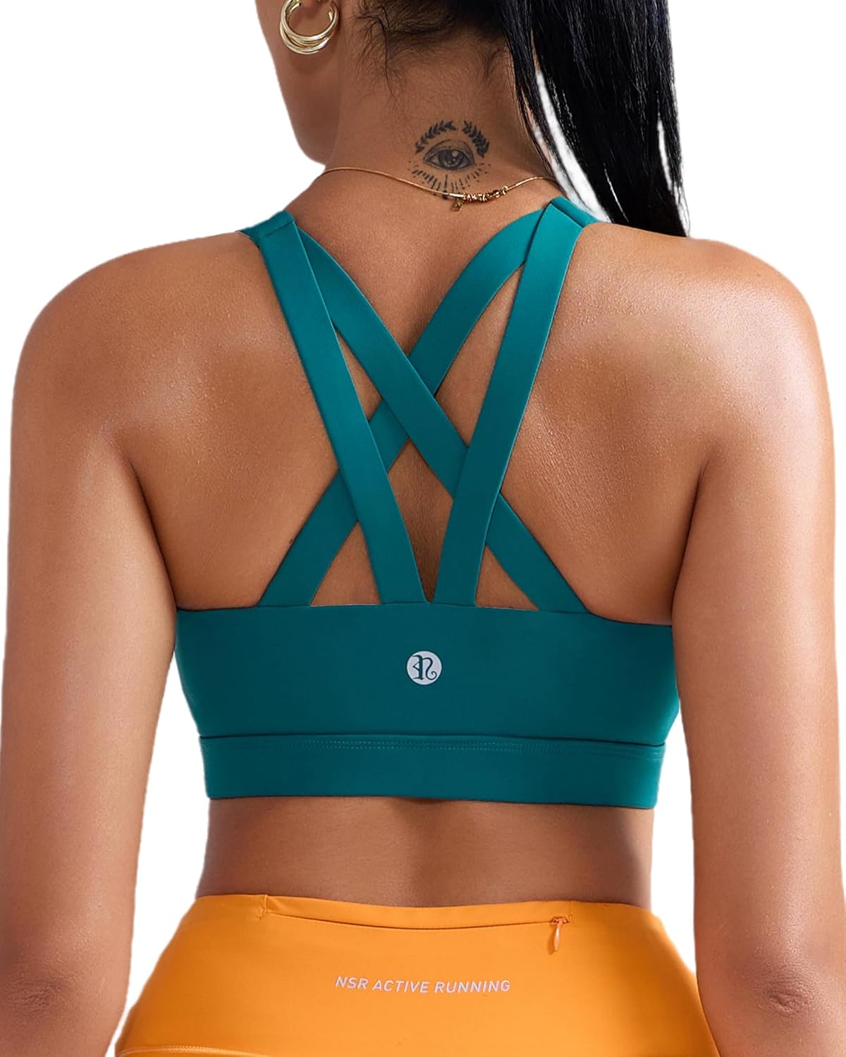 RUNNING GIRL Criss-Cross Sports Bra