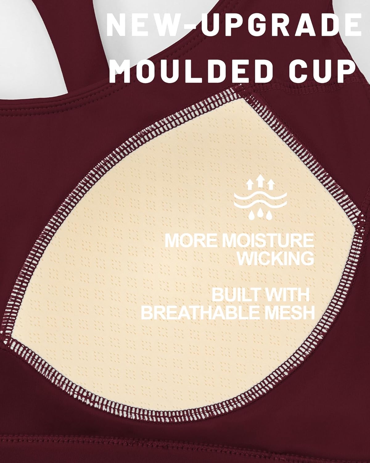 RUNNING GIRL High-Support Sports Bra