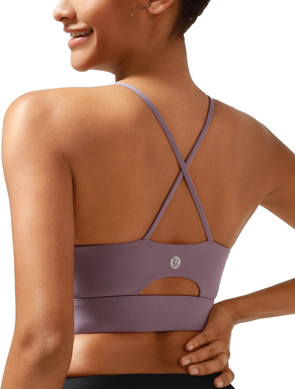 Women’s Padded Crisscross Back Sports Bra