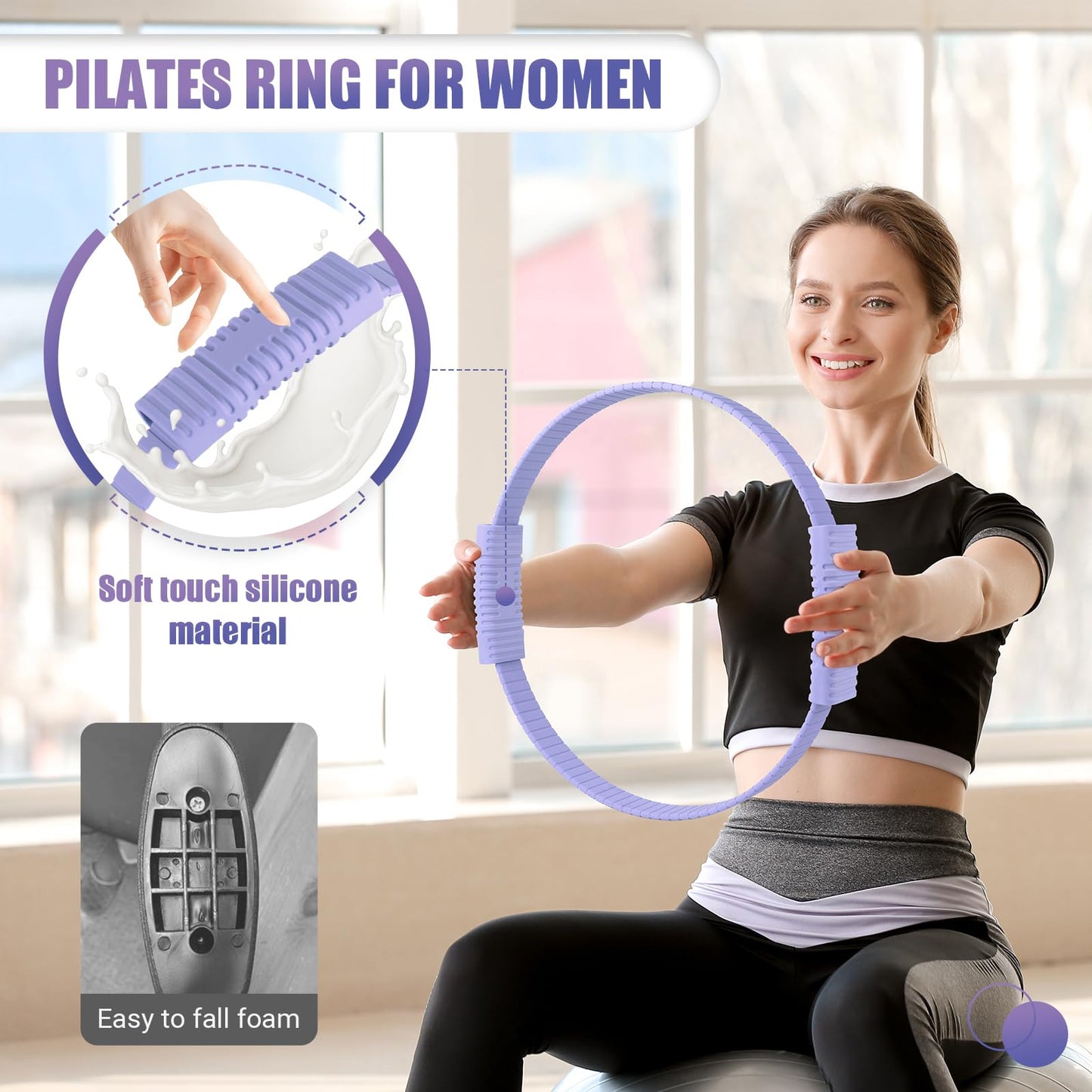 Pilates Ring Circle – Inner Thigh & Yoga Workout