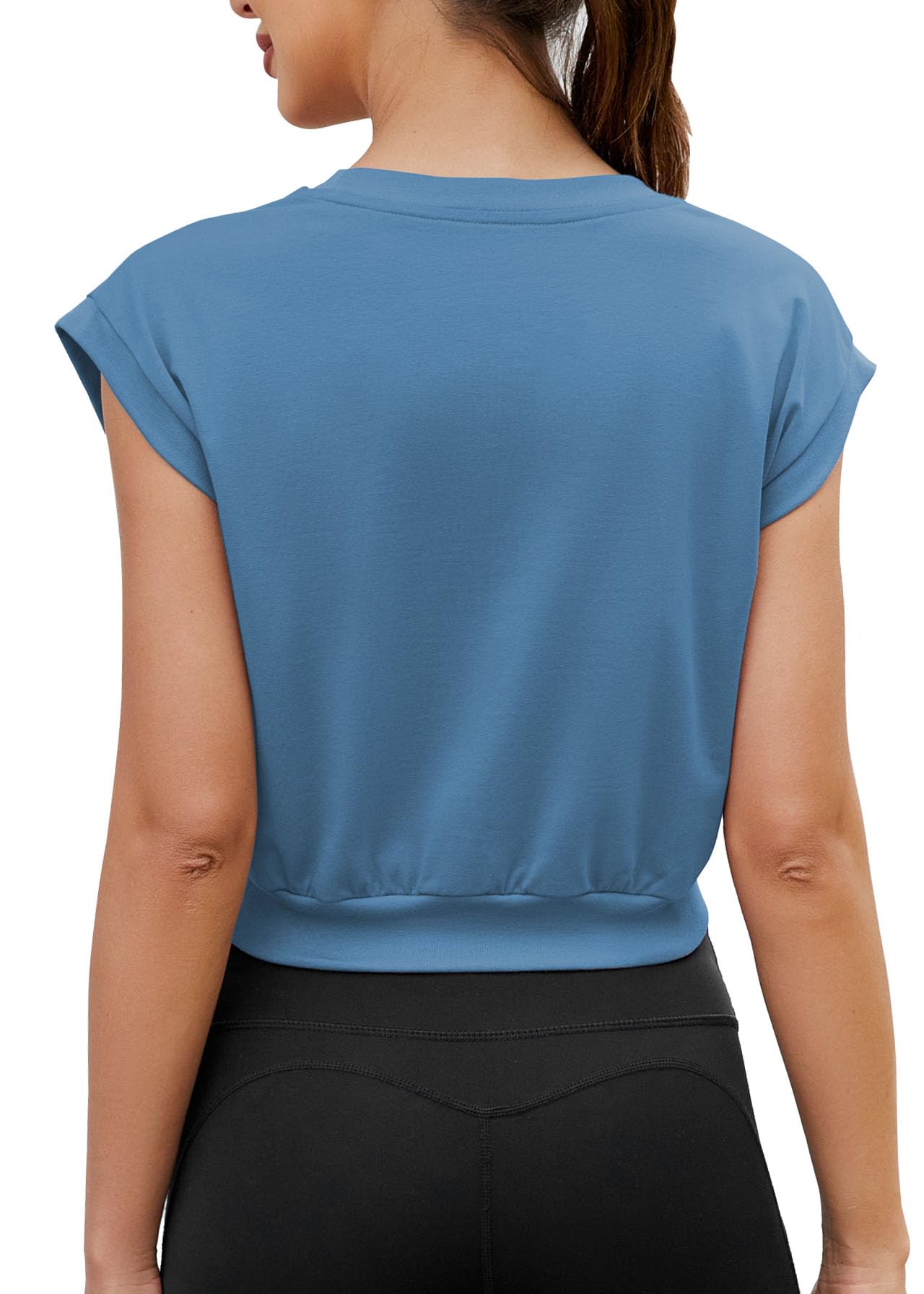 Mippo Women’s Crop Workout Top