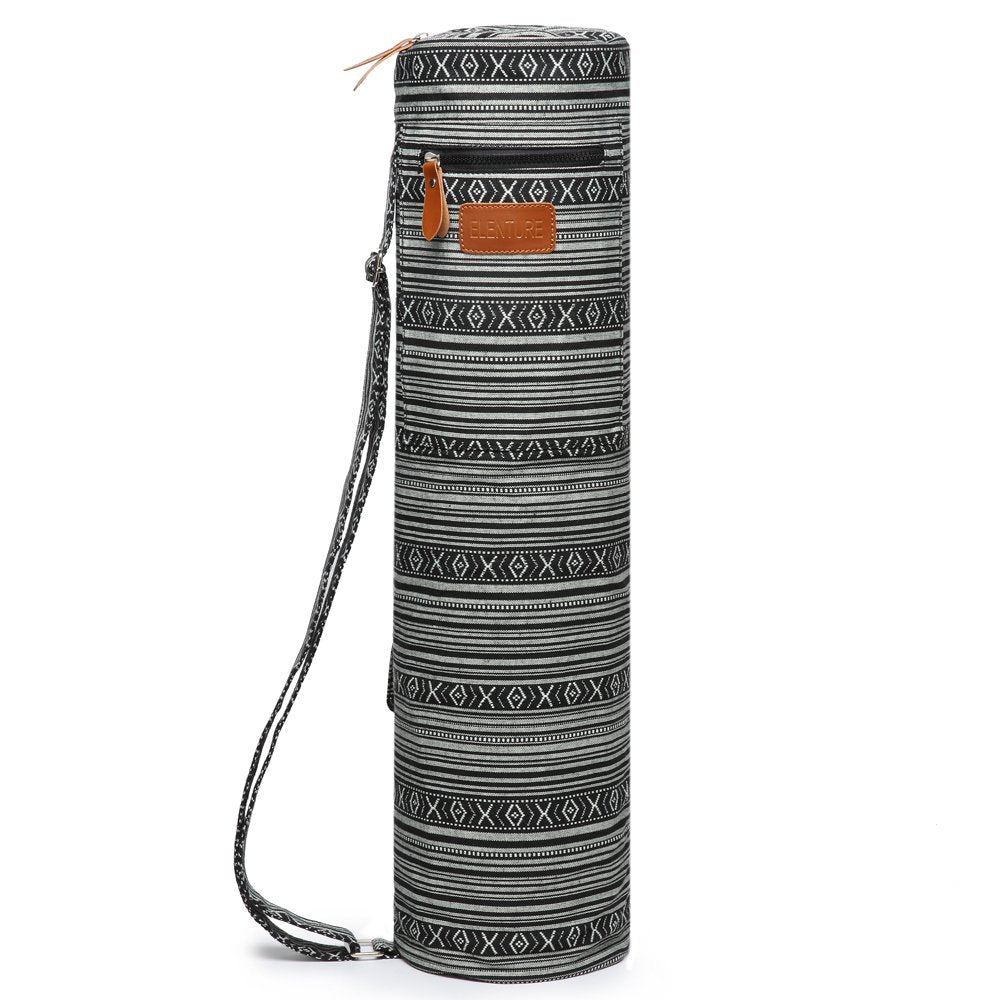 Yoga Mat Carrier Bag with Strap & Pockets
