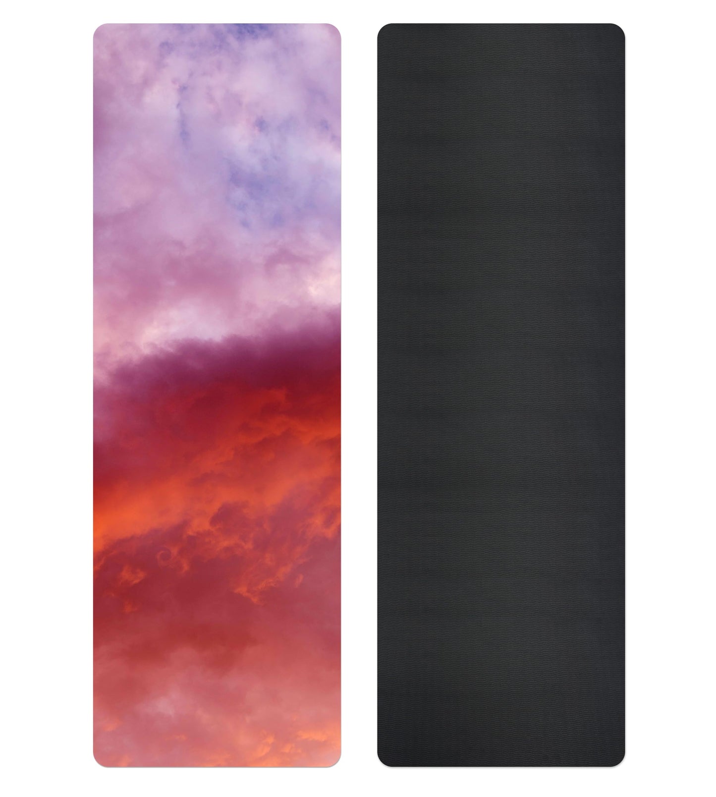 Non-Slip TPE Yoga & Exercise Mat with Strap