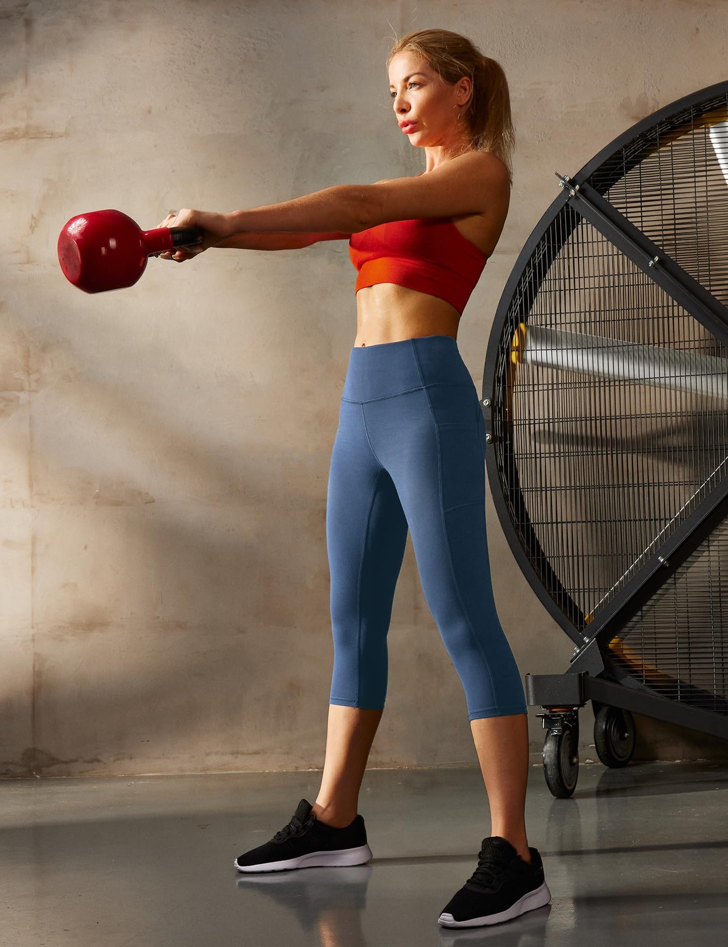 Ewedoos Women’s Capri Yoga Leggings with Pockets