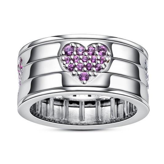 AnuClub Moissanite Silver Ring