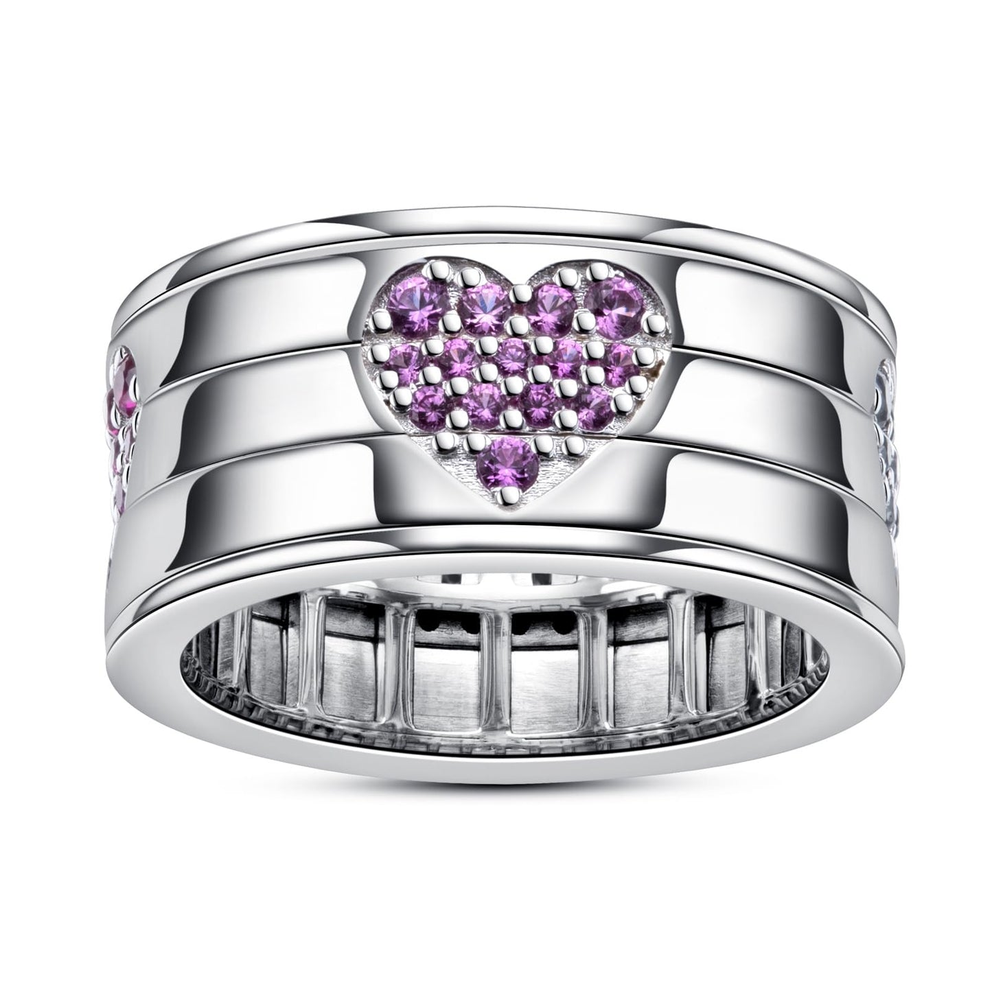 AnuClub Moissanite Silver Ring