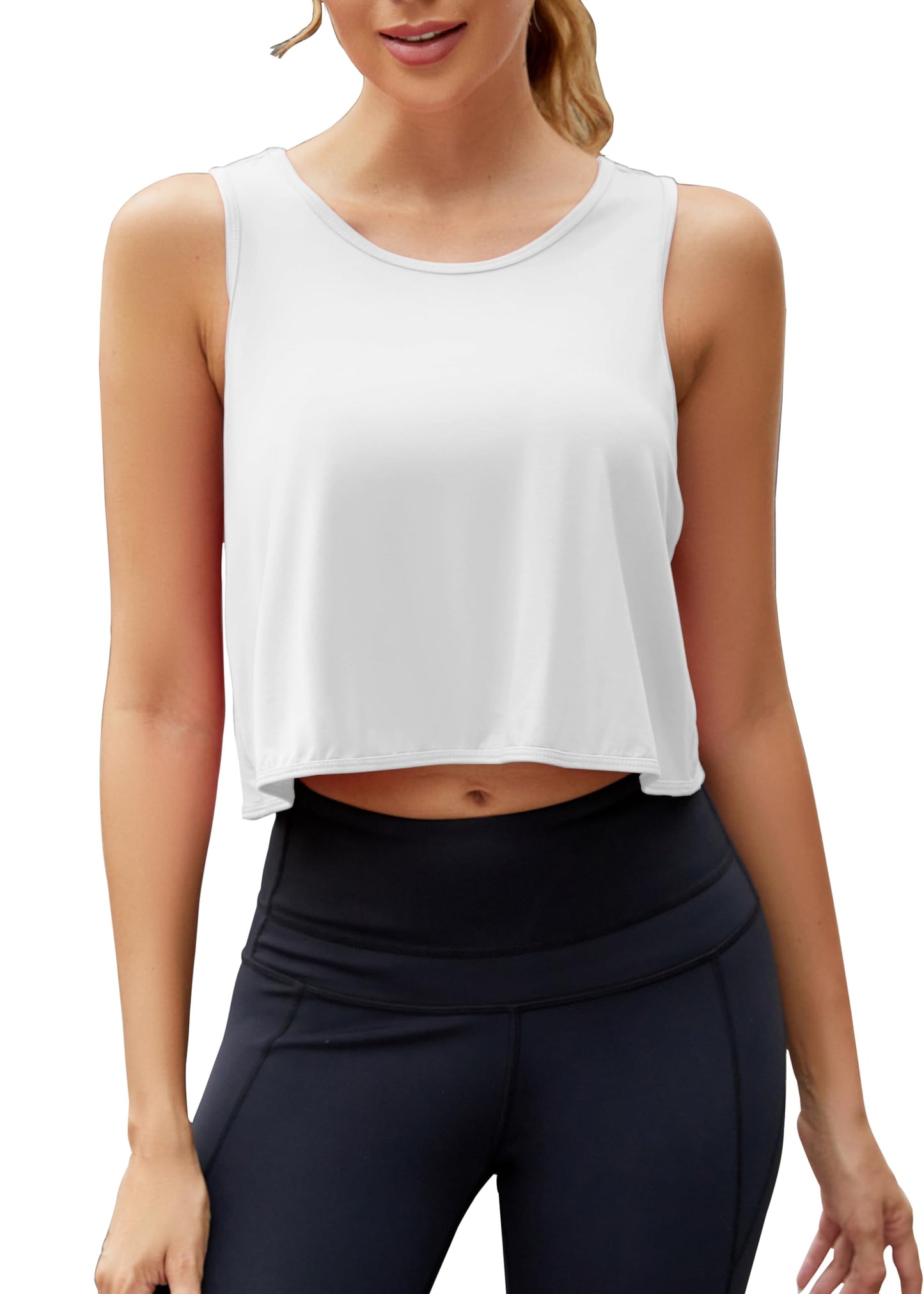 Mippo Women’s Open Back Workout Top