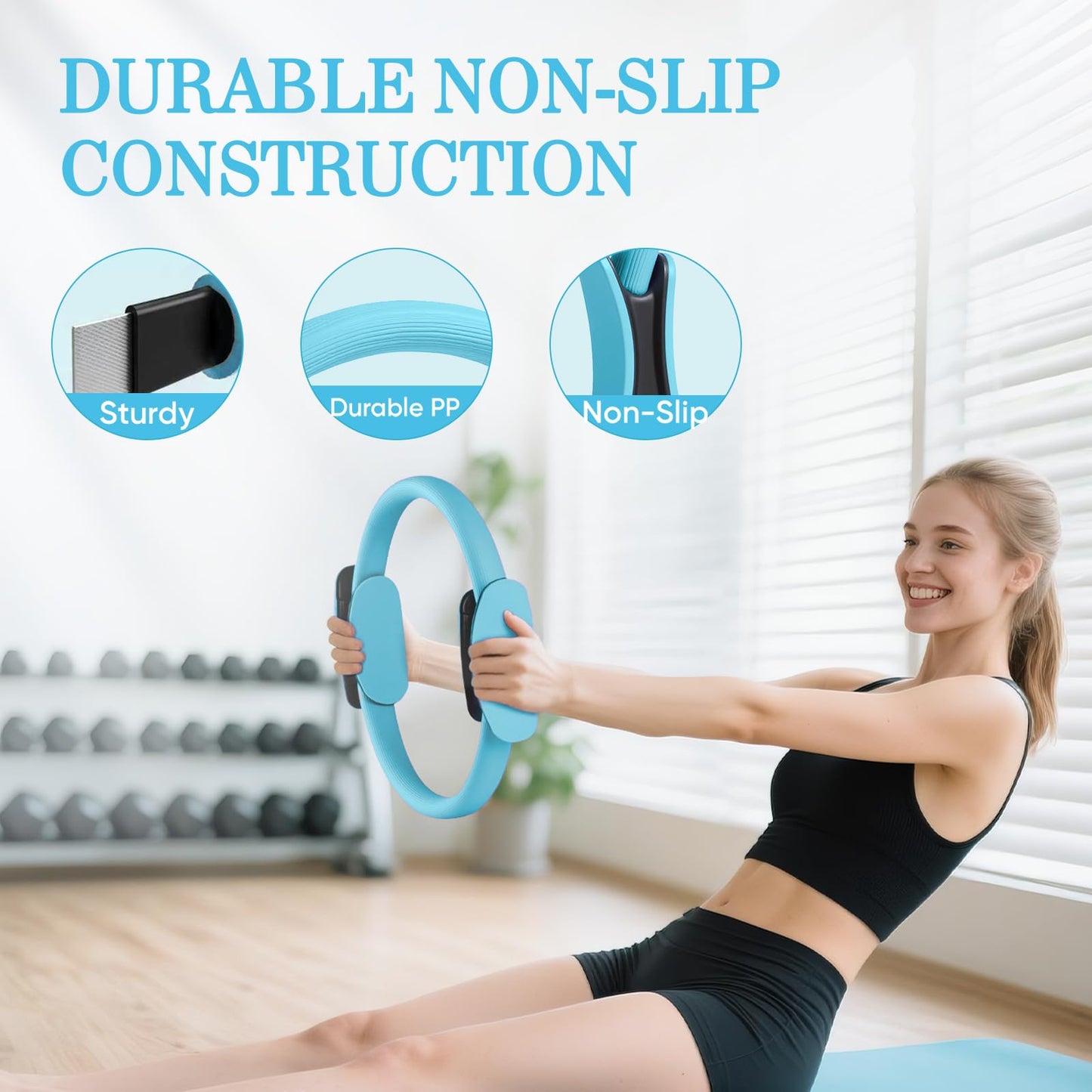 Home Pilates Kit with Rings, Balls & Resistance Bands
