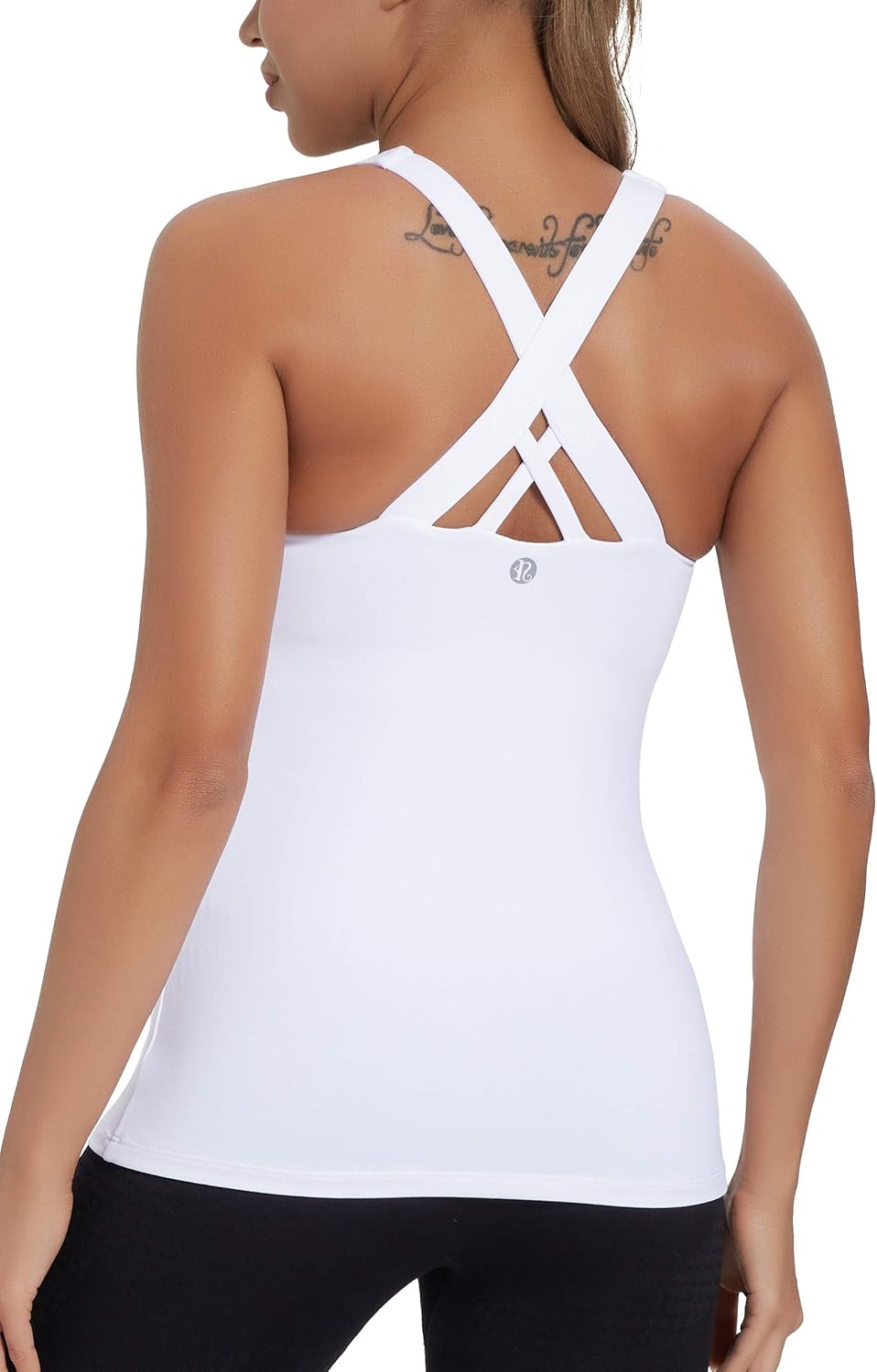 RUNNING GIRL Criss-Cross Sports Bra