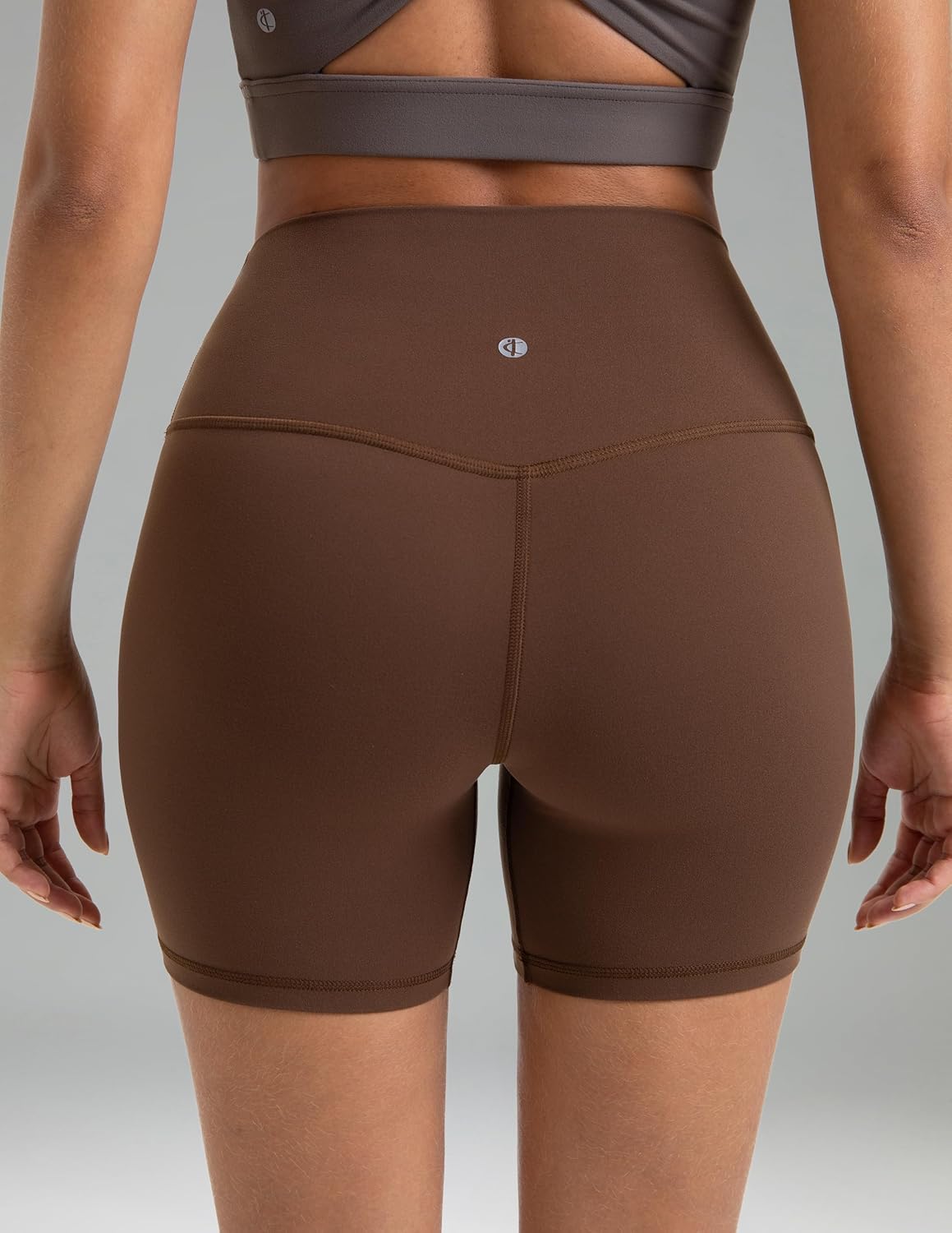 Colorfulkoala Women’s High-Waist Yoga Shorts 6"