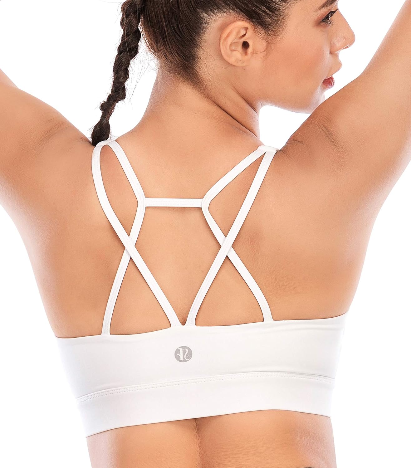 Women’s Padded Crisscross Back Sports Bra