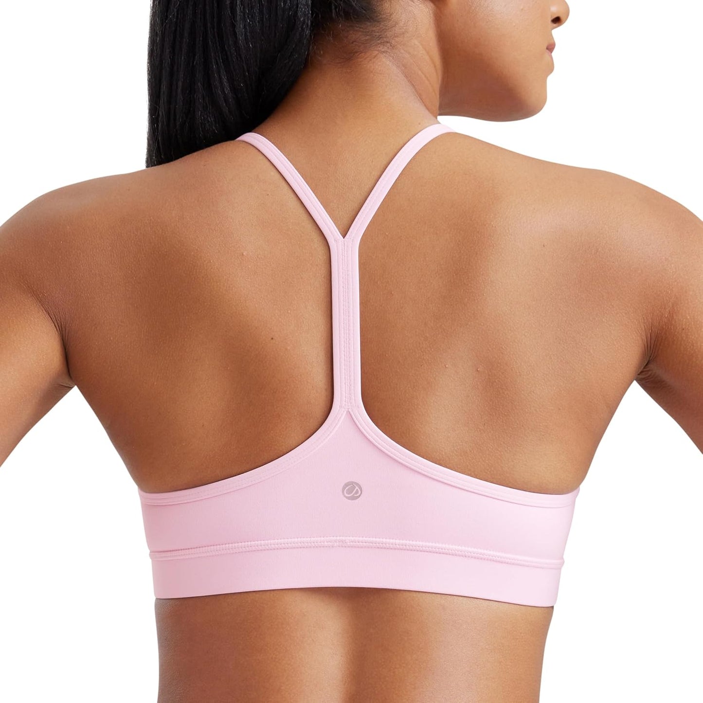 CRZ YOGA Women’s Y-Back Padded Sports Bra
