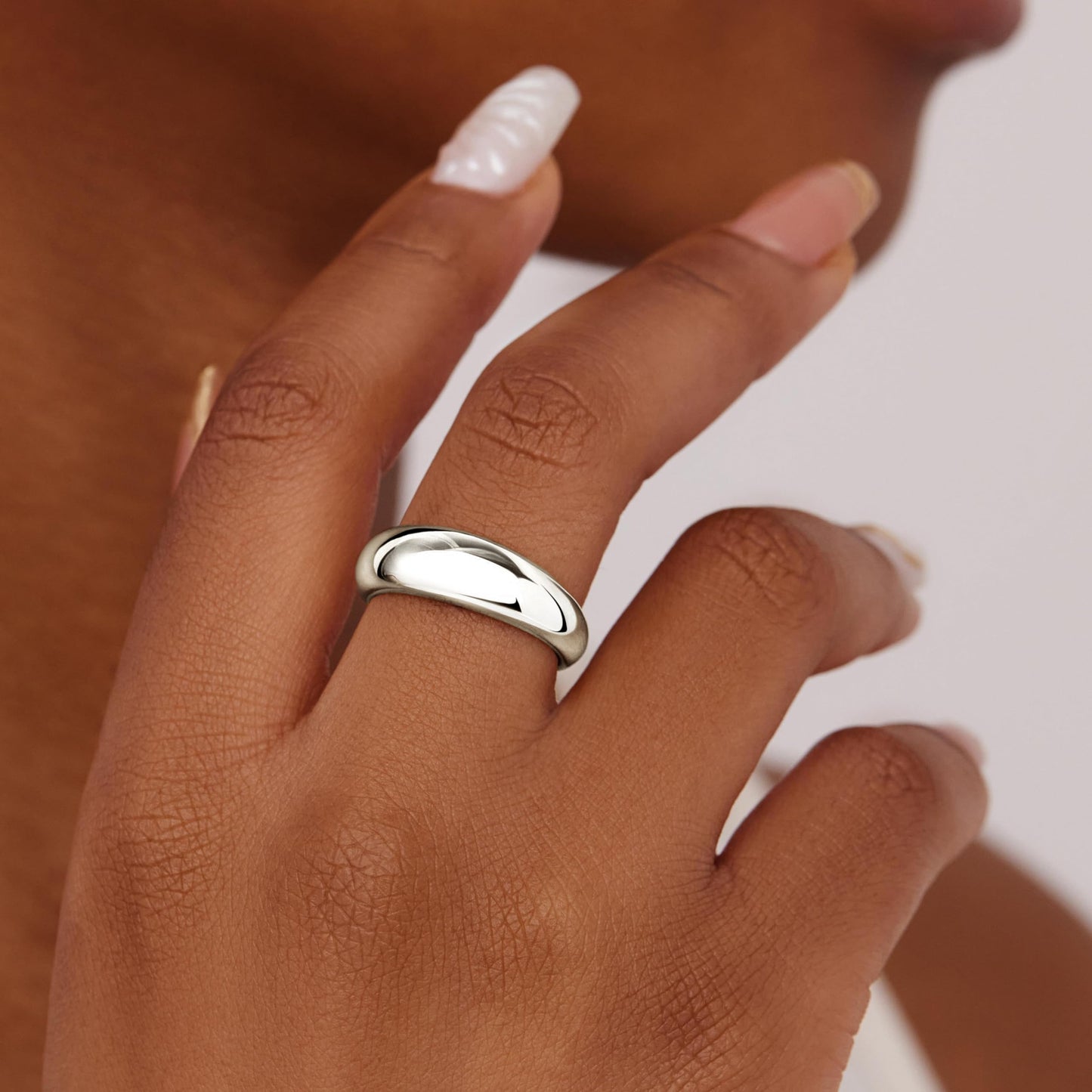 Gold Chunky Adjustable Rings