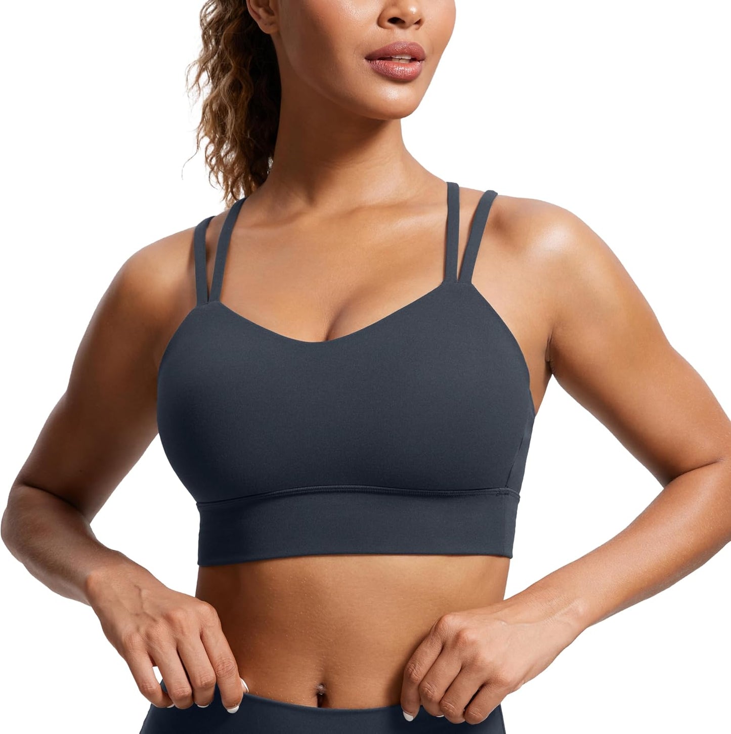 CRZ YOGA Butterluxe Longline Sports Bra