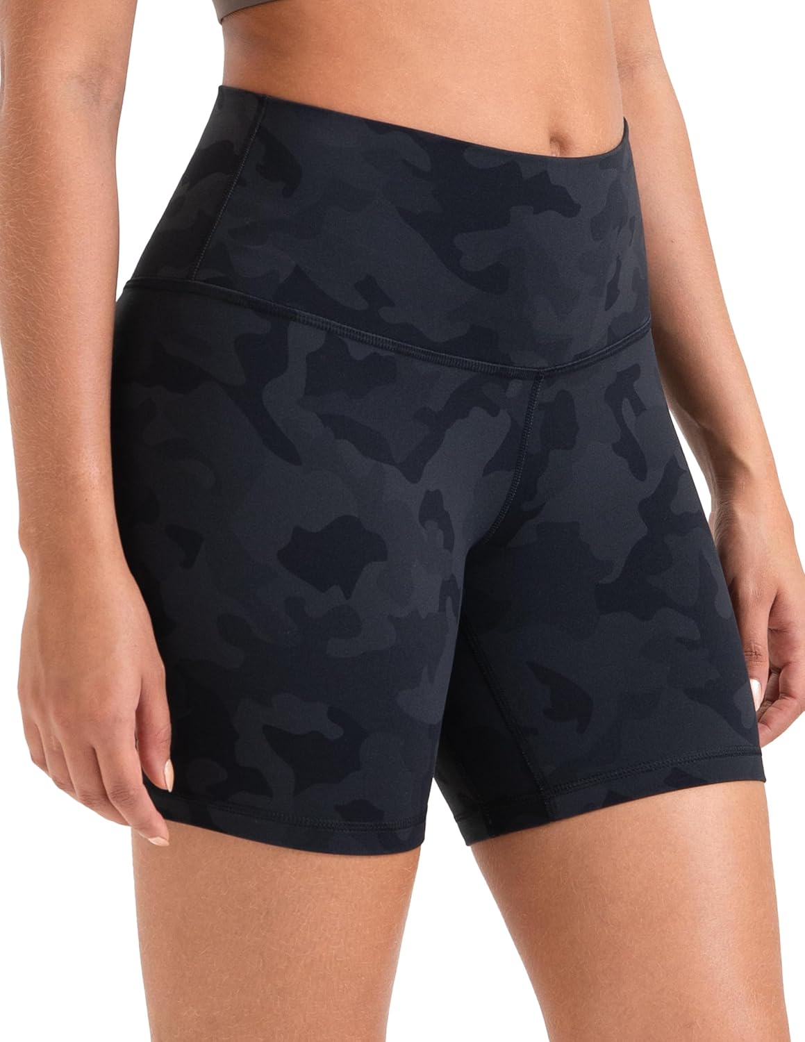 Colorfulkoala Women’s High-Waist Yoga Shorts 6"