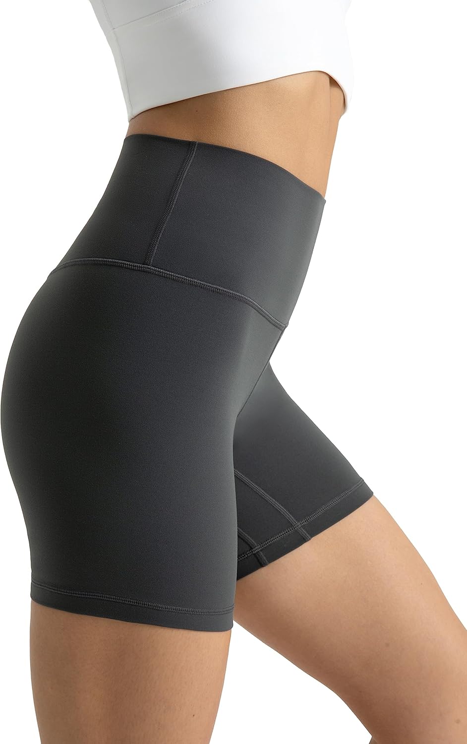 Colorfulkoala Women’s High-Waist Yoga Shorts 6"