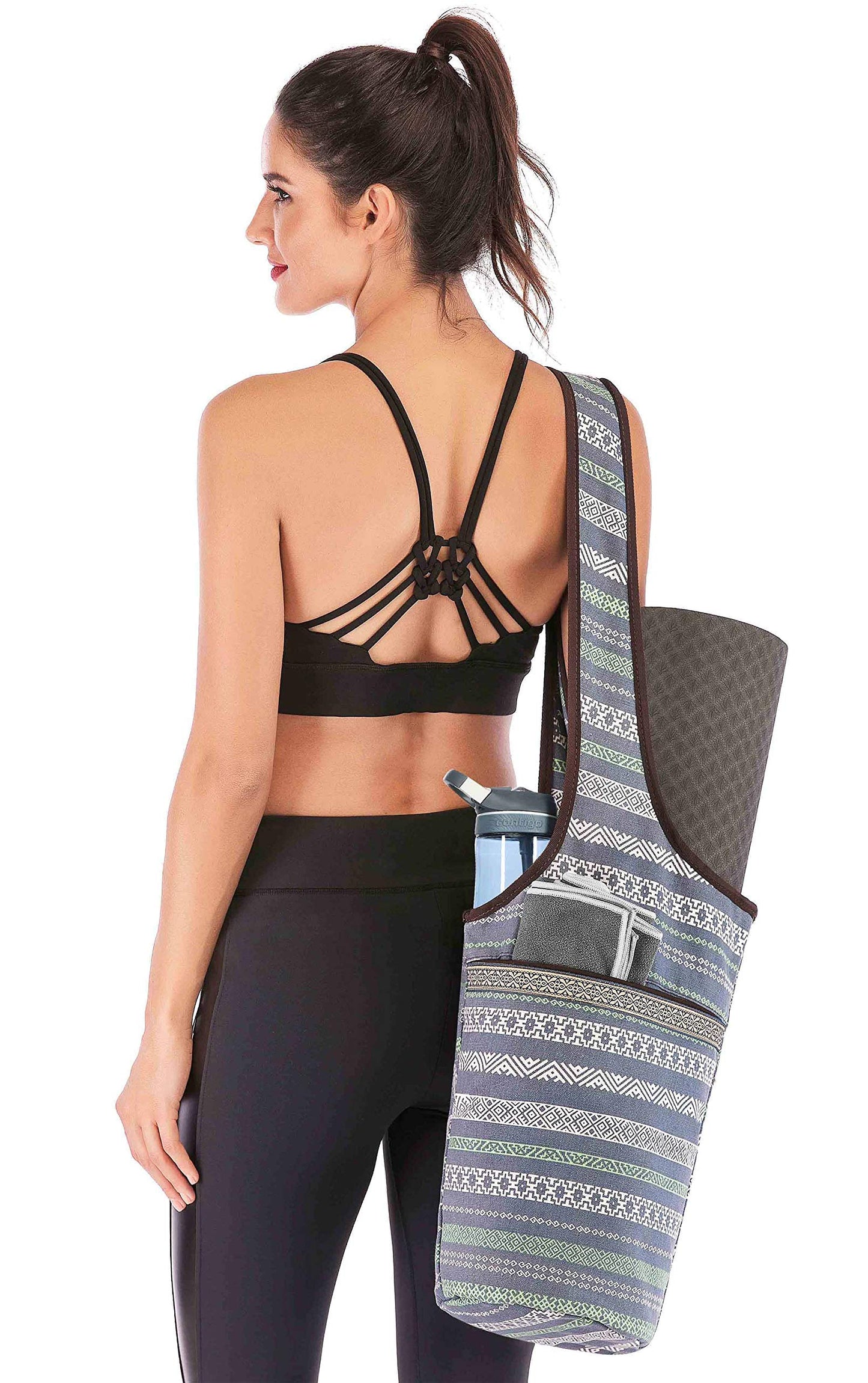 Ewedoos Yoga Mat Bag with Pocket