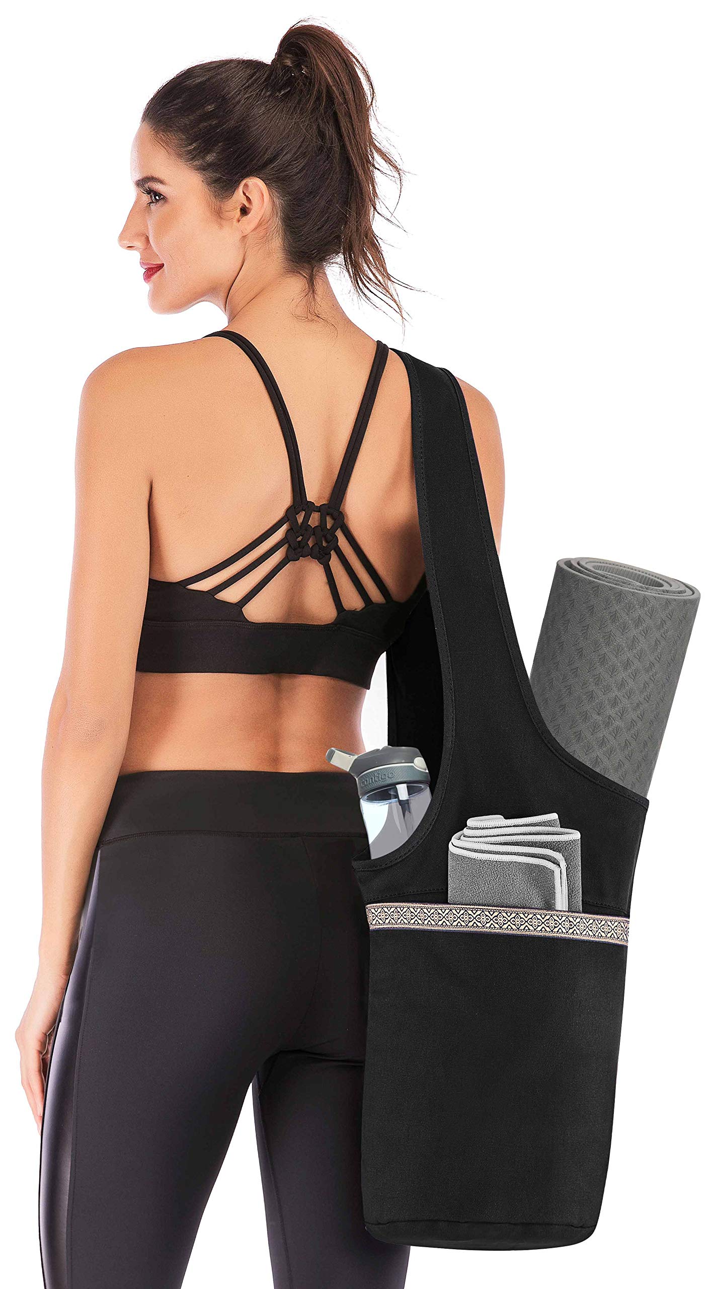 Ewedoos Yoga Mat Bag with Pocket