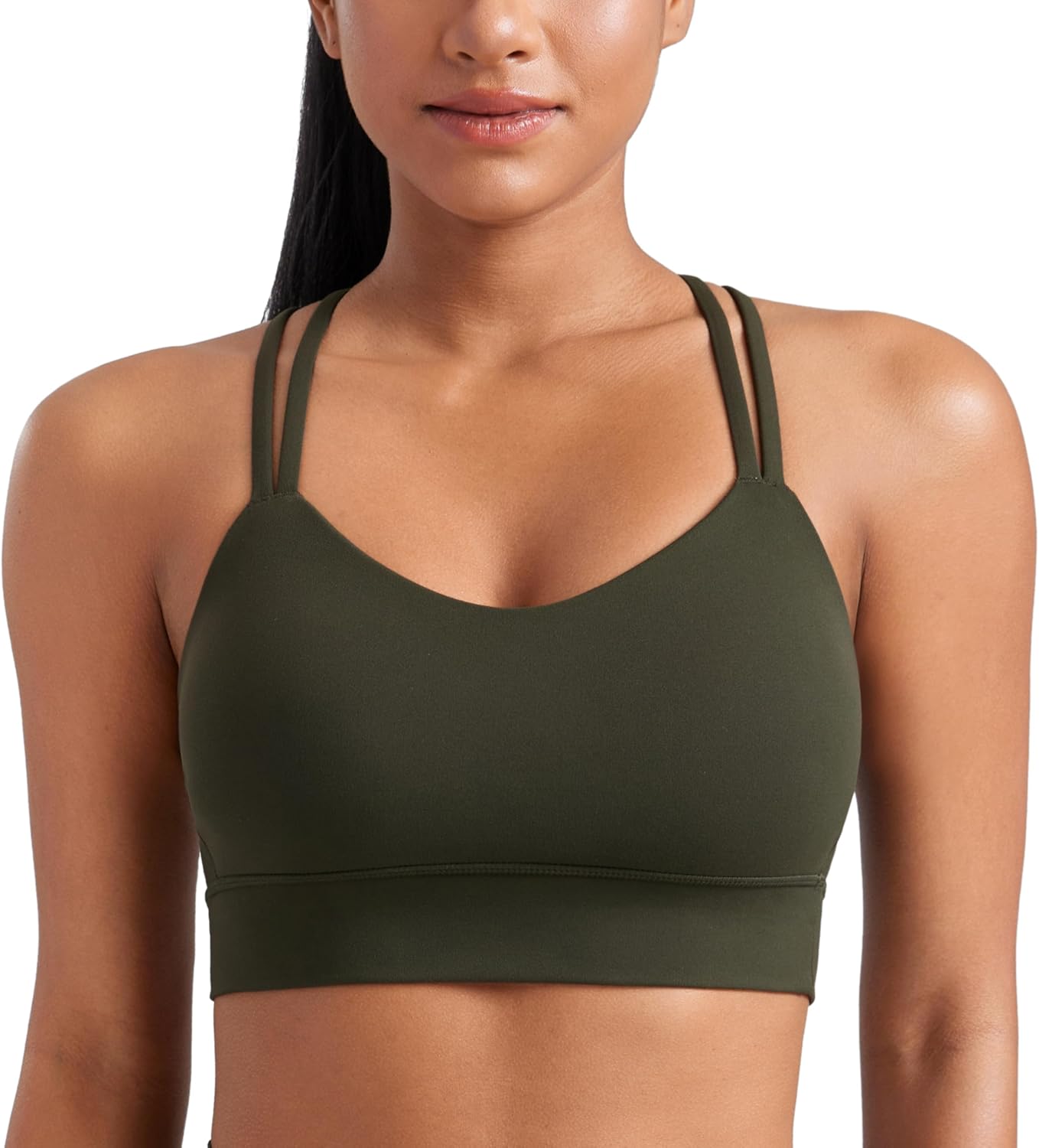 CRZ YOGA Butterluxe Longline Sports Bra