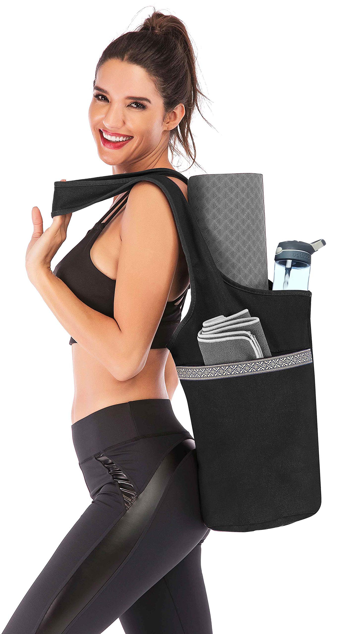 Ewedoos Yoga Mat Bag with Pocket