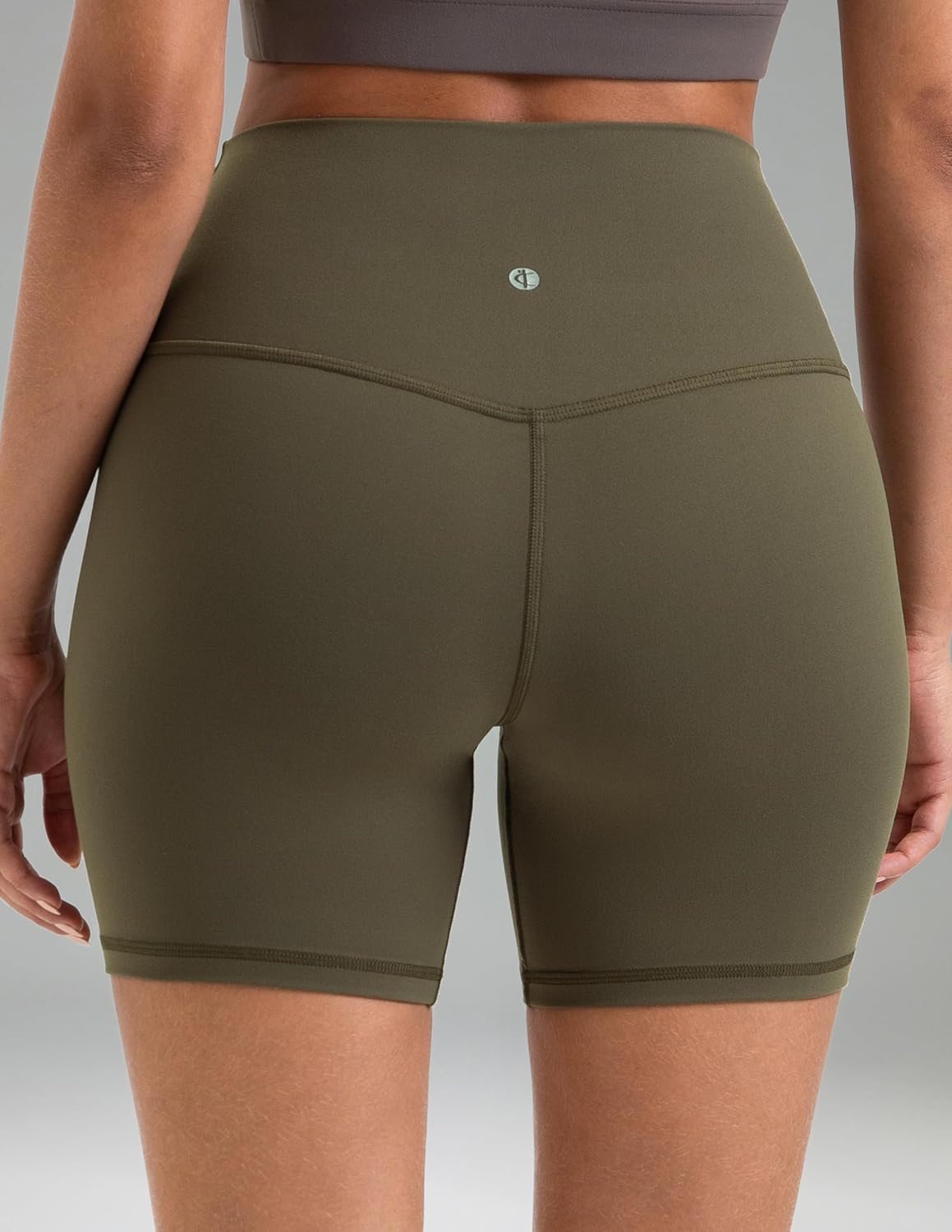 Colorfulkoala Women’s High-Waist Yoga Shorts 6"