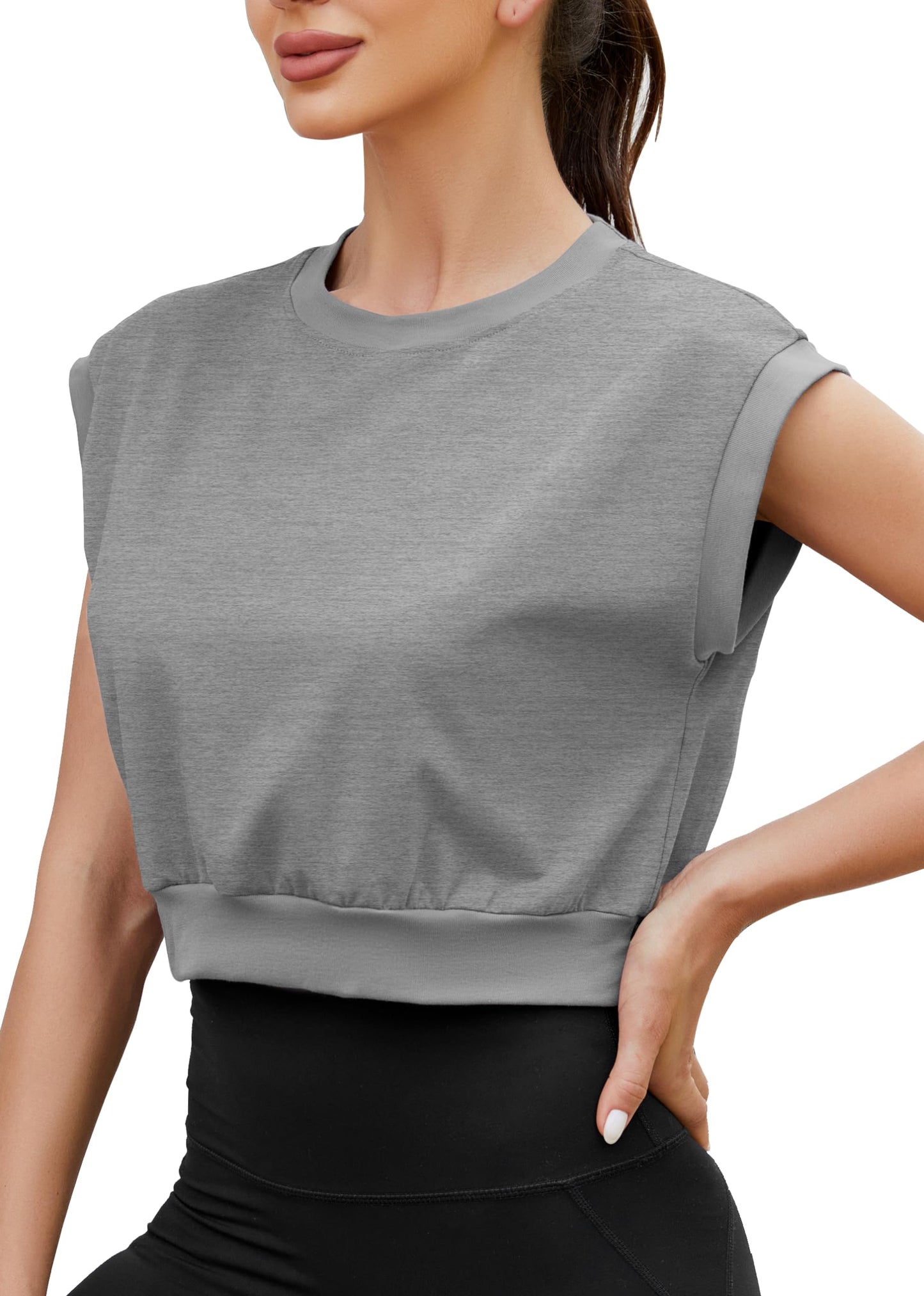 Mippo Women’s Crop Workout Top