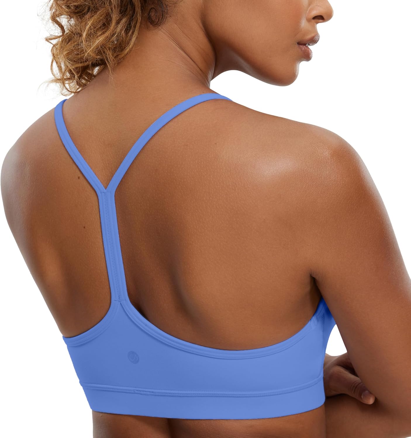 CRZ YOGA Women’s Y-Back Padded Sports Bra