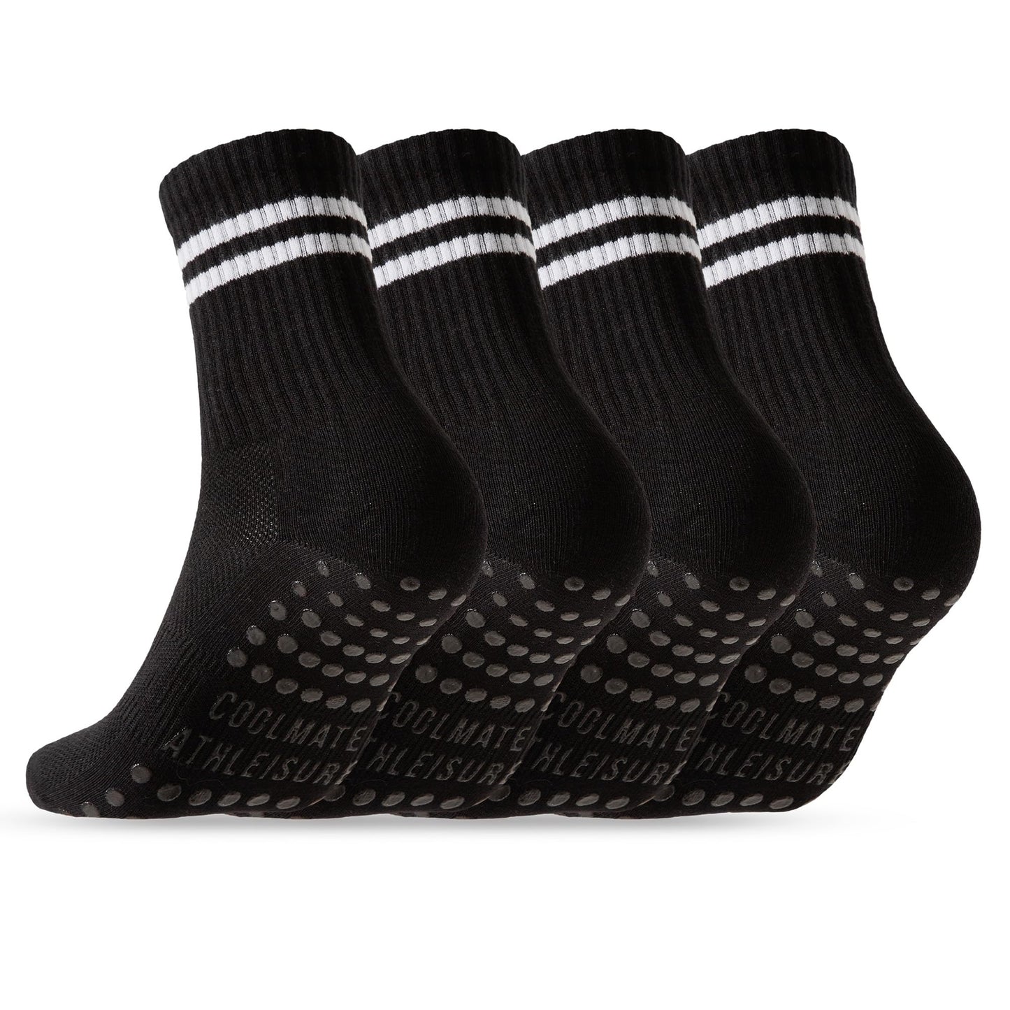 CoolMate Women’s Non-Slip Pilates Yoga Socks