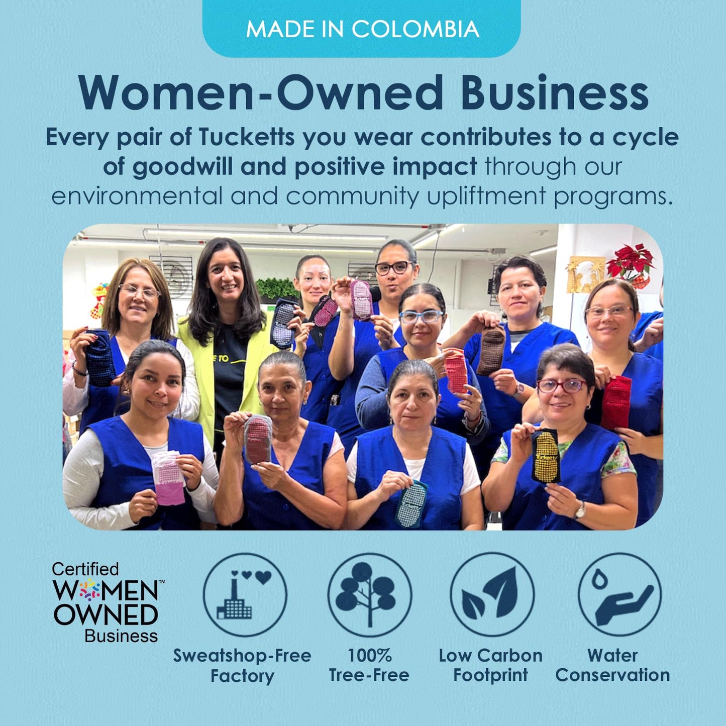 Tucketts Toeless Grip Pilates Socks for Women