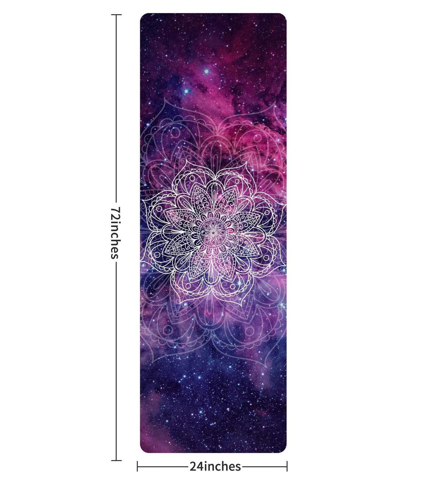 Non-Slip TPE Yoga & Exercise Mat with Strap