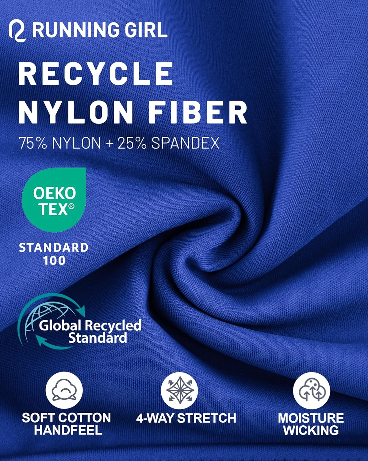 RUNNING GIRL High-Support Sports Bra