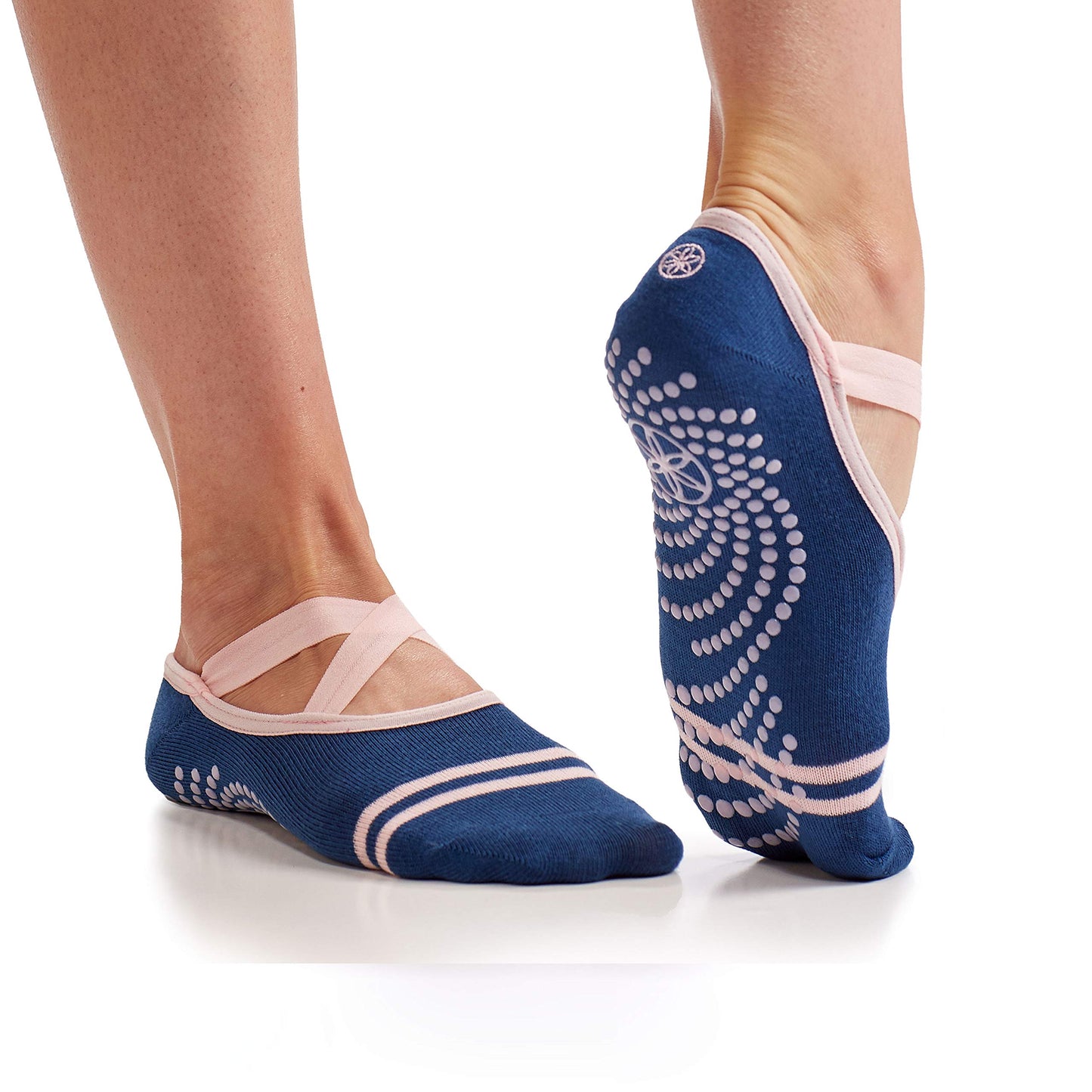 Gaiam Grippy Studio Yoga Socks for Better Grip